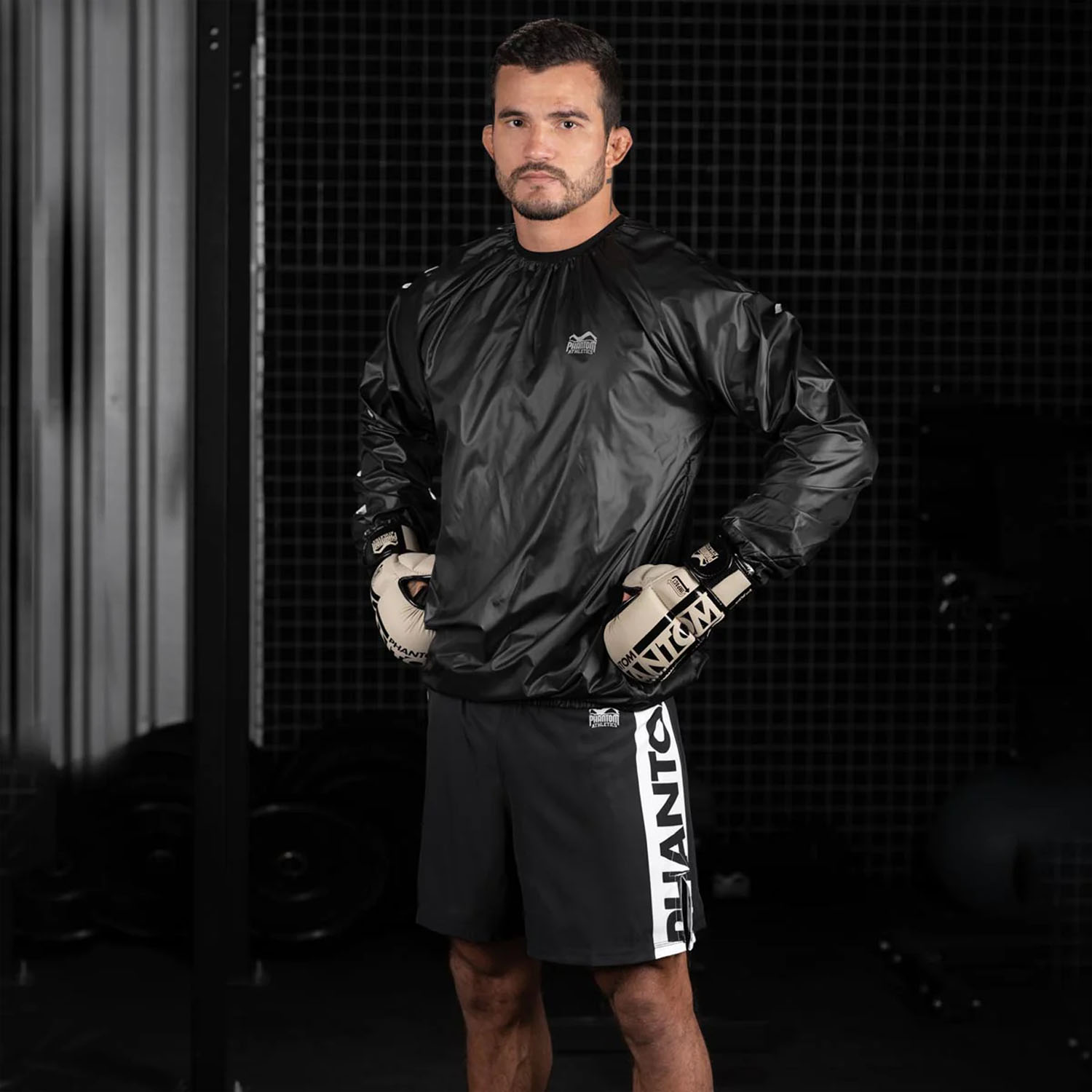 Phantom Athletics MMA Fight Shorts, Evo Apex, black, S