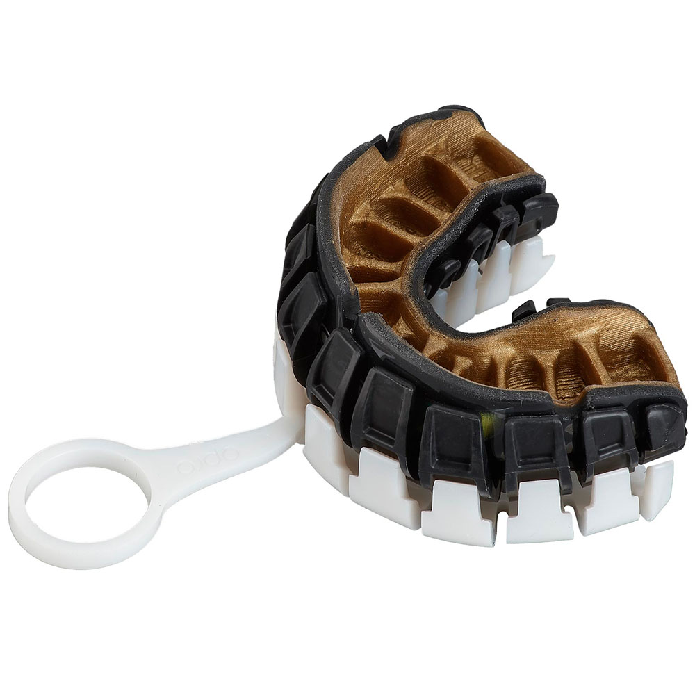 OPRO Mouth Guard, Powerfit, Galaxy, gold