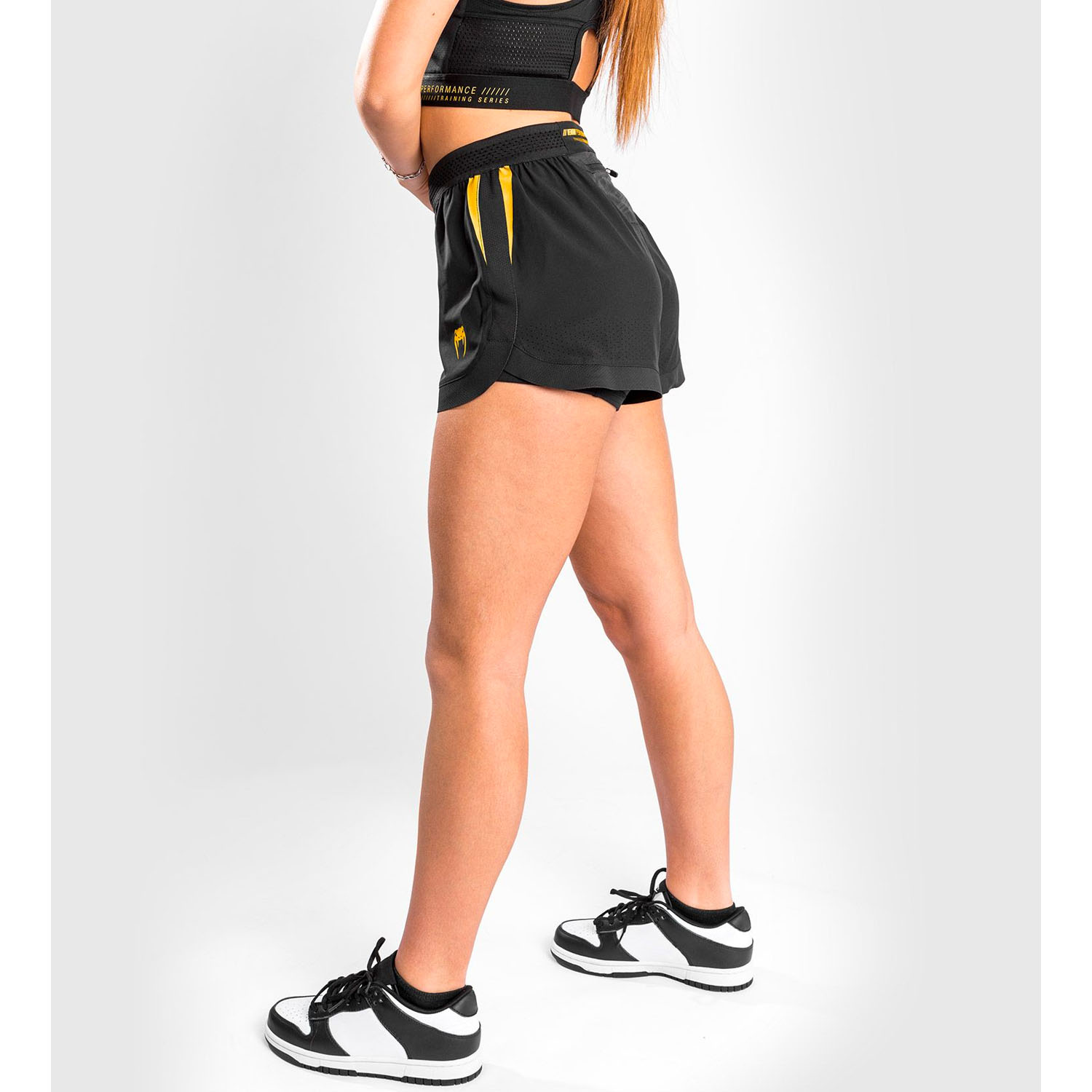 VENUM Training Shorts, Damen, Tempest 2.0, schwarz-gold, XS