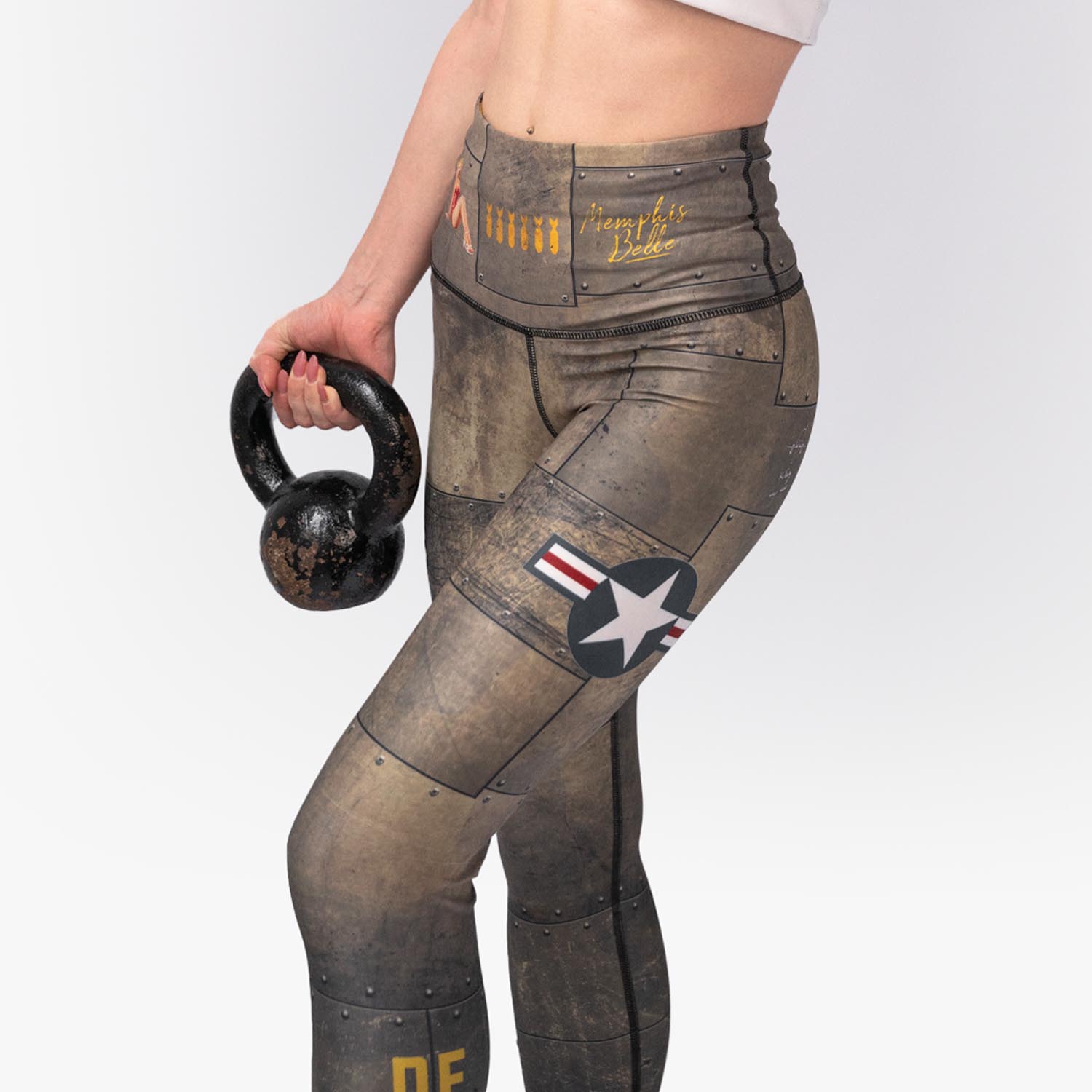 Anarchy Apparel Compression Leggings, Bomber 2.0, S