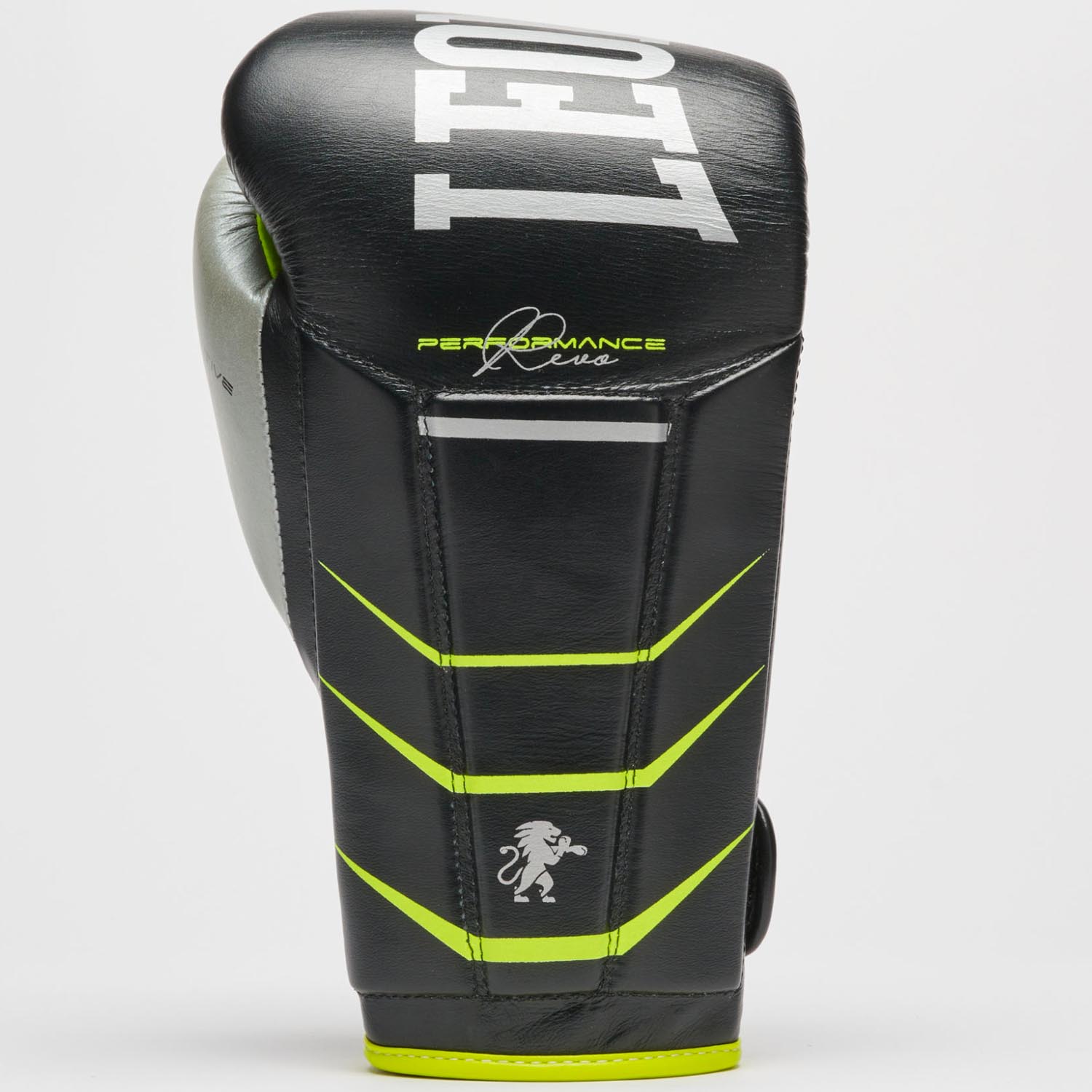 LEONE Boxing Gloves, Revo Fluo, GN110F, black, 14 Oz