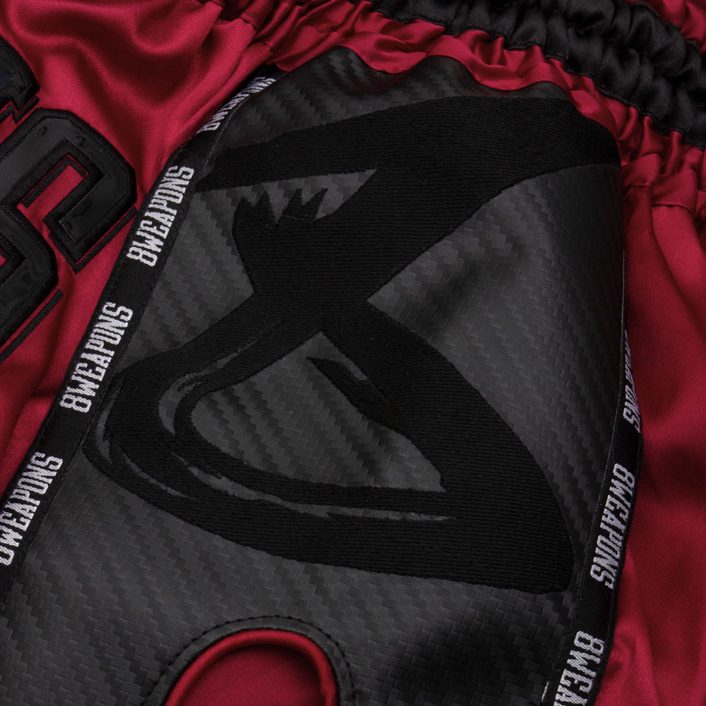 8 WEAPONS Shorts, Carbon, Red Dawn, XL