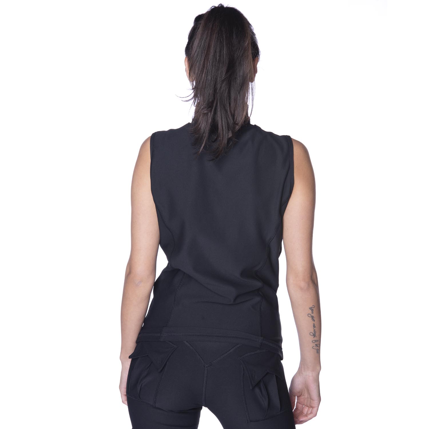 Anarchy Apparel Vest, Confidence Army, black, S
