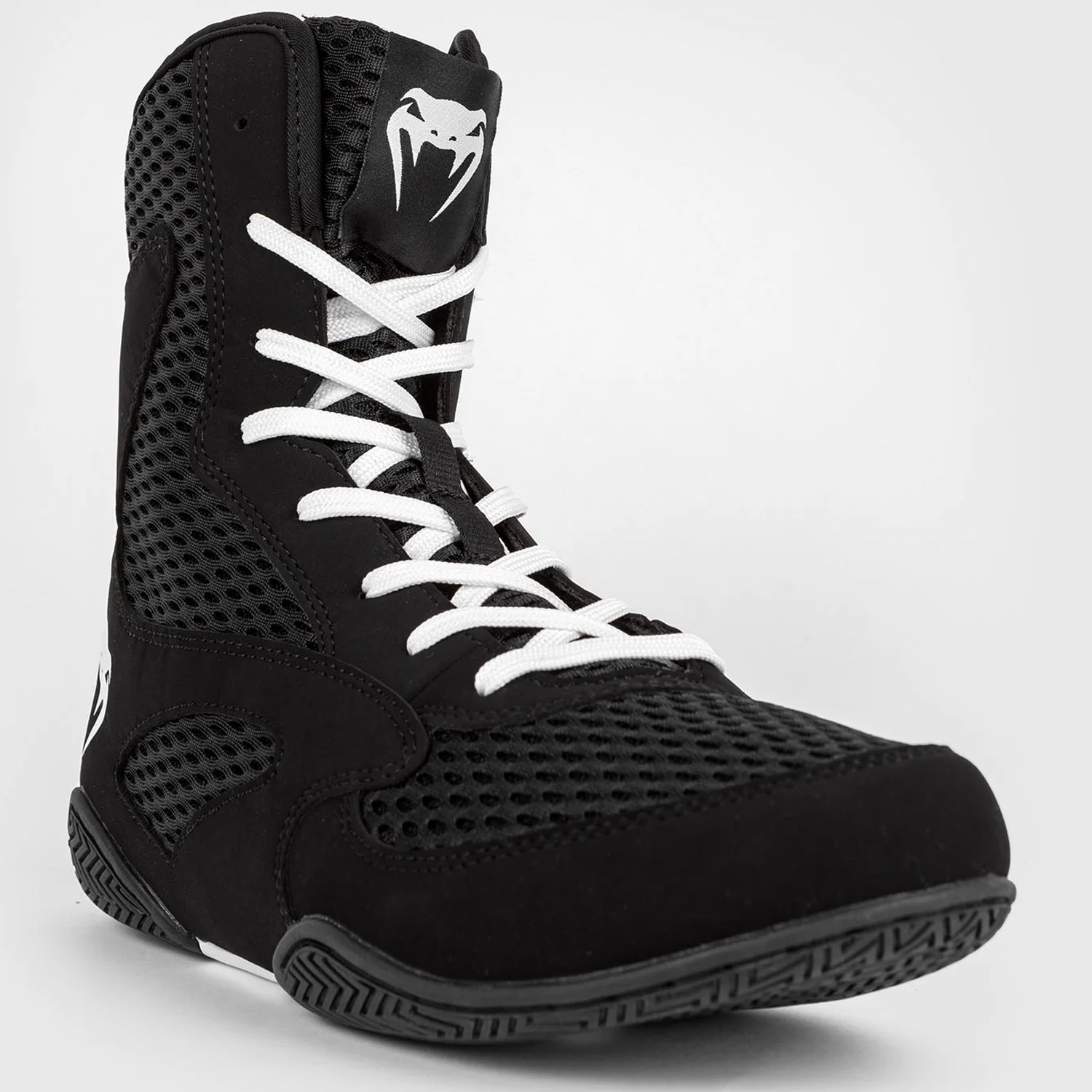 VENUM Boxing Shoes, Contender, black-white, 40