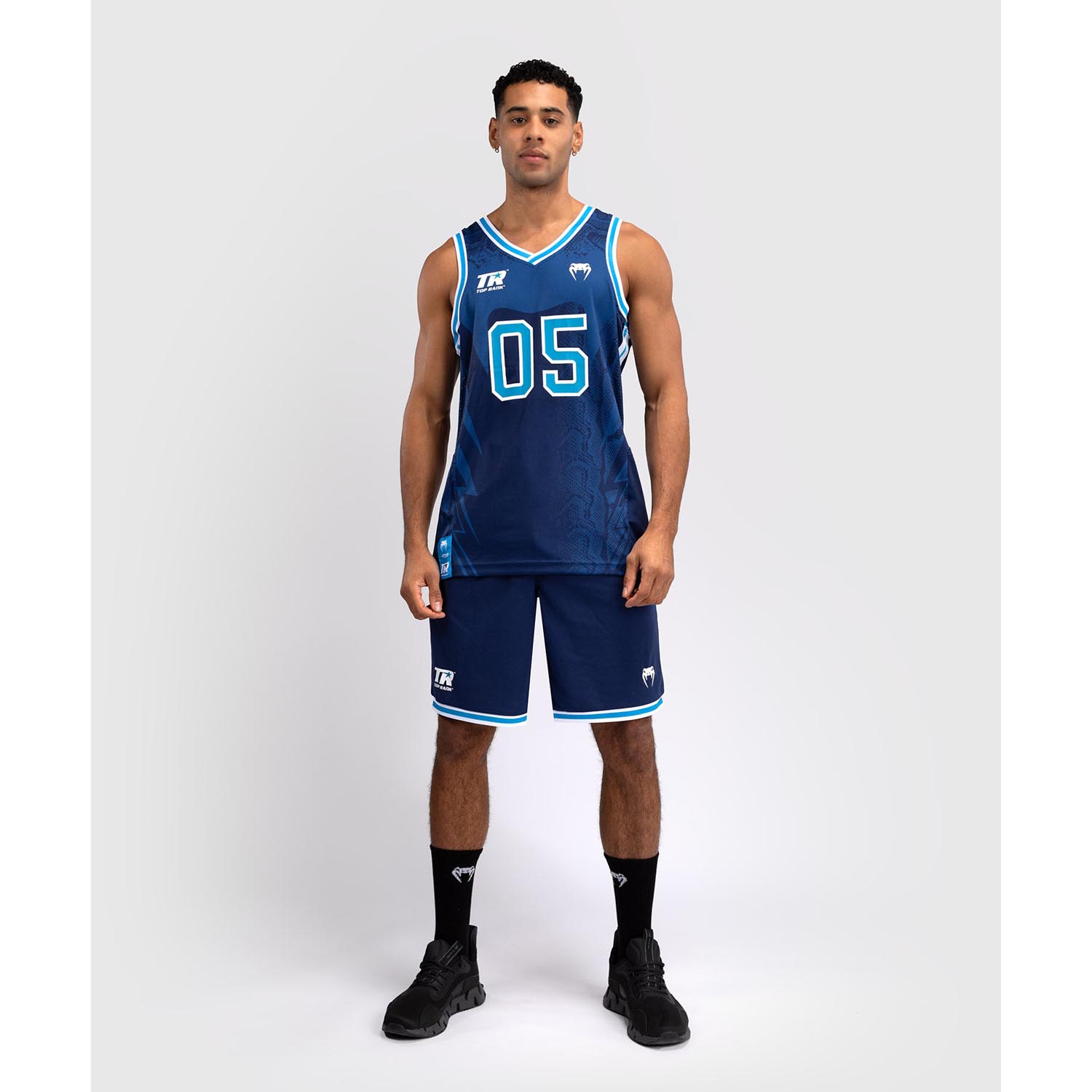 VENUM Basketball Shorts, Top Rank Original, navy, XL