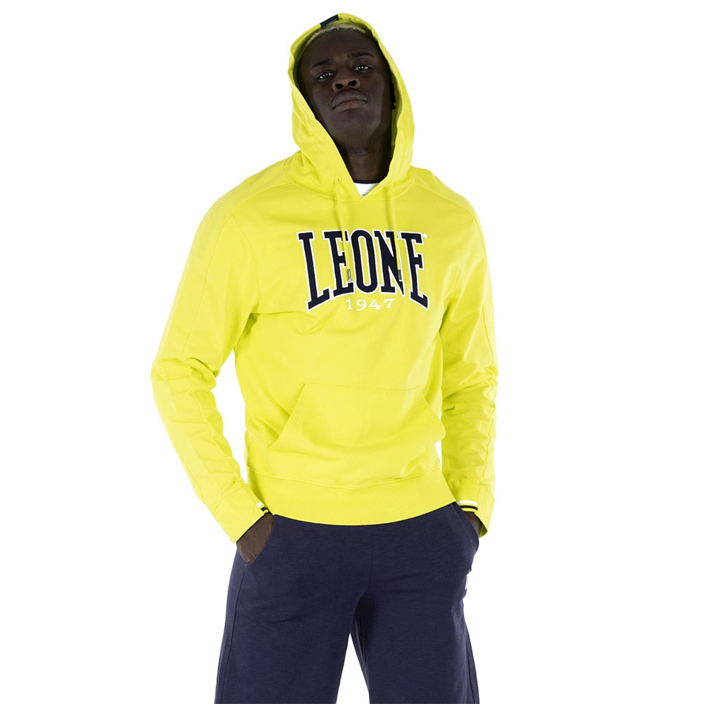 LEONE Hoody, Sporty, neon yellow, M