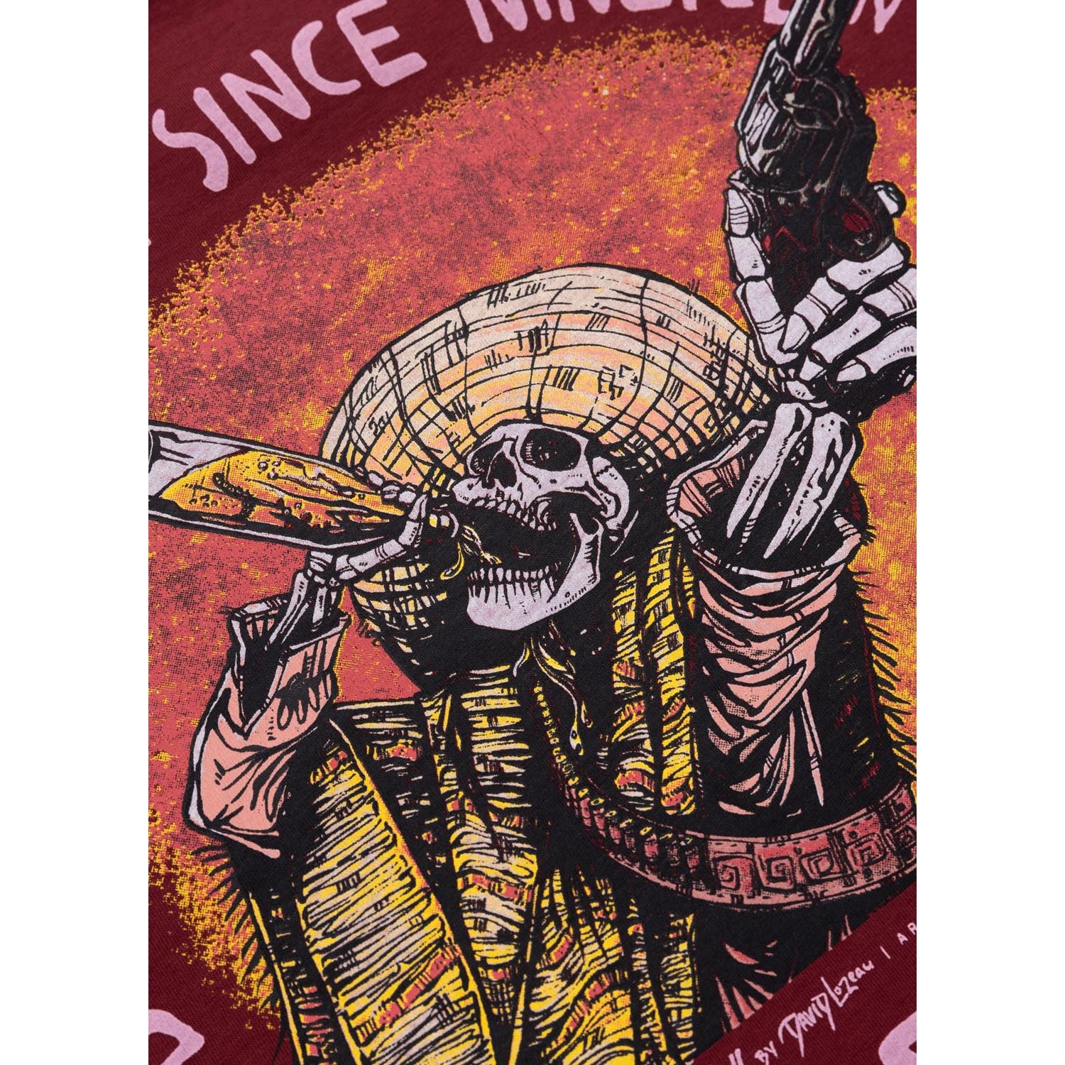 Pit Bull West Coast, T-Shirt, Shot For Shot, wine red, XXXL