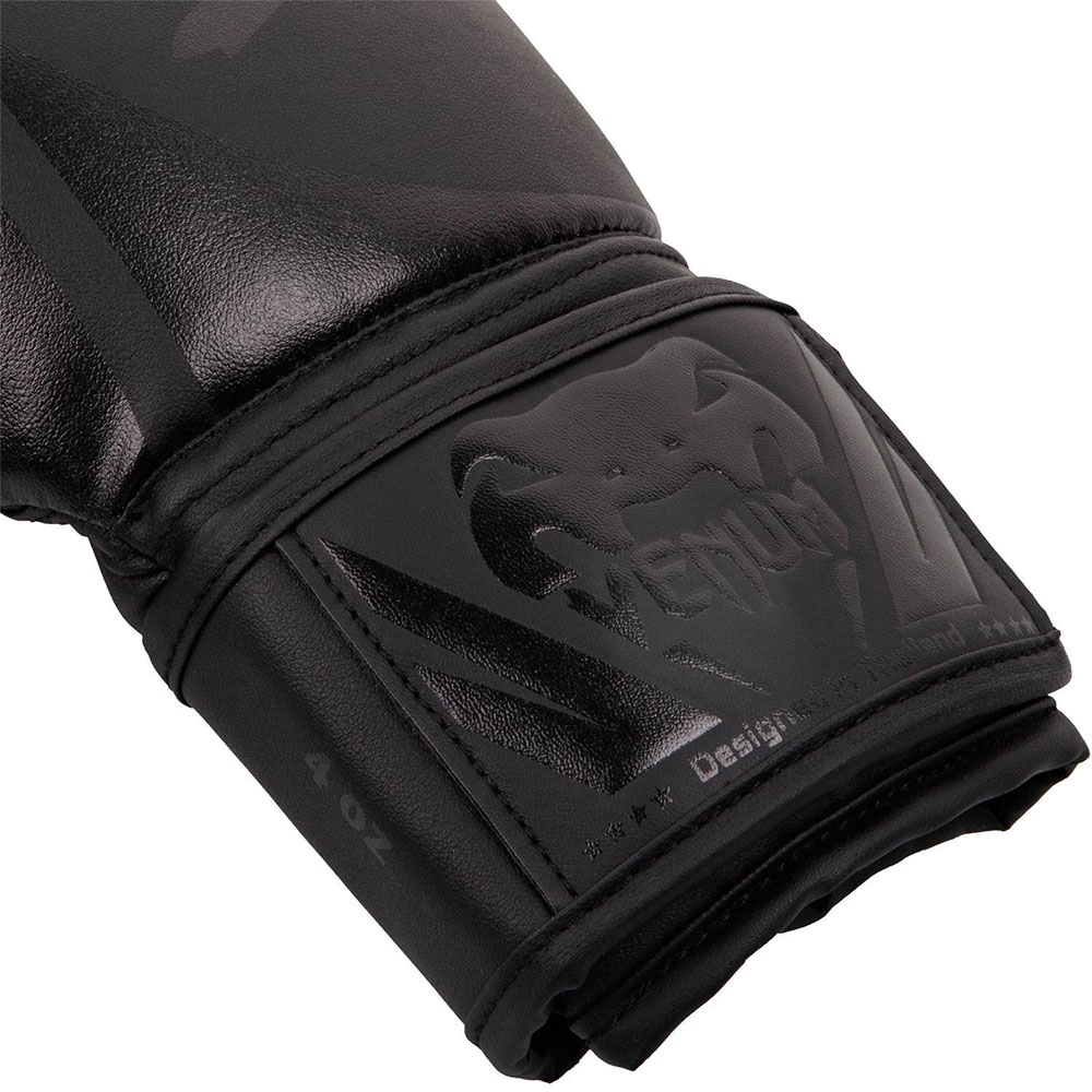 VENUM Boxhandschuhe, Kinder, Challenger 2.0, schwarz-matt, 4 Oz