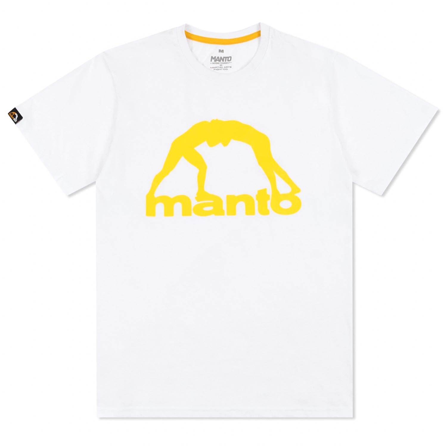 MANTO T-Shirt, Vibe 25, white-yellow