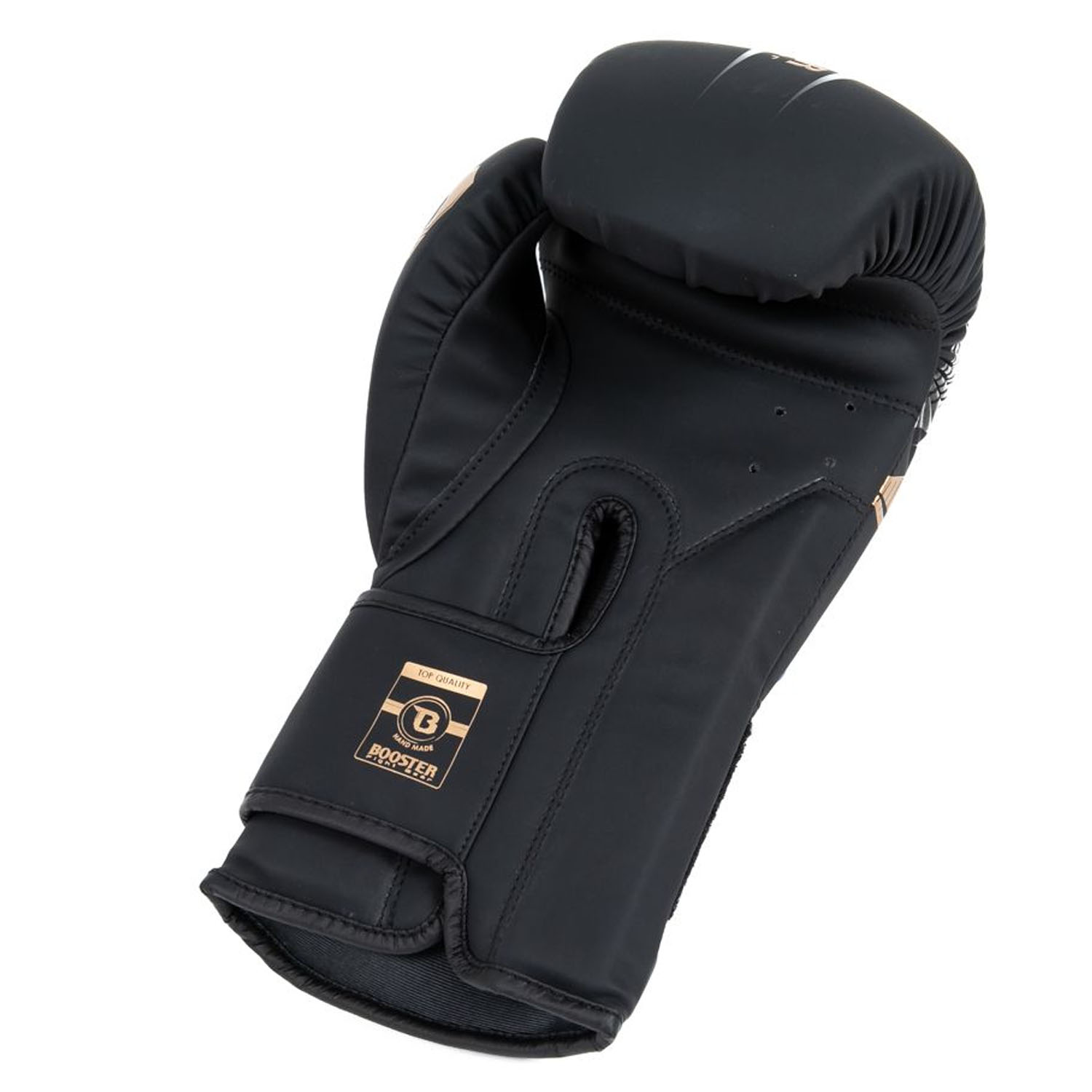 Booster Boxing Gloves, Bangkok Series 1, black, 10 Oz