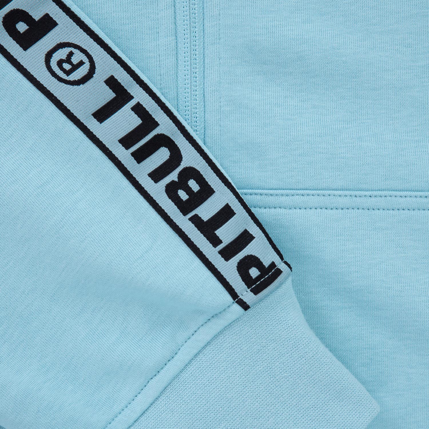 Pit Bull West Coast Zip Hoody, Badger, light blue, XXXL