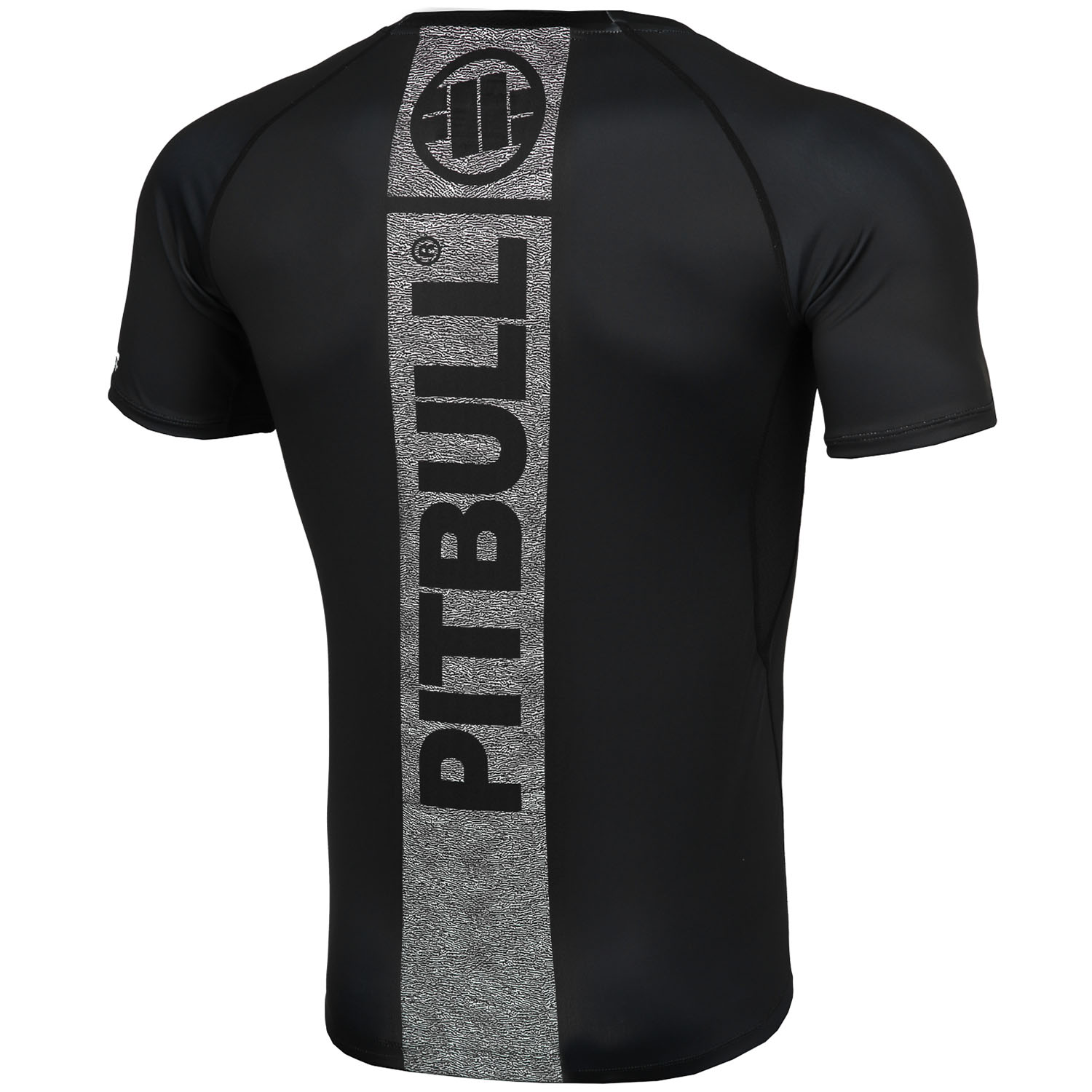 Pit Bull West Coast Rashguard, S/S, Born In 1989, schwarz, L