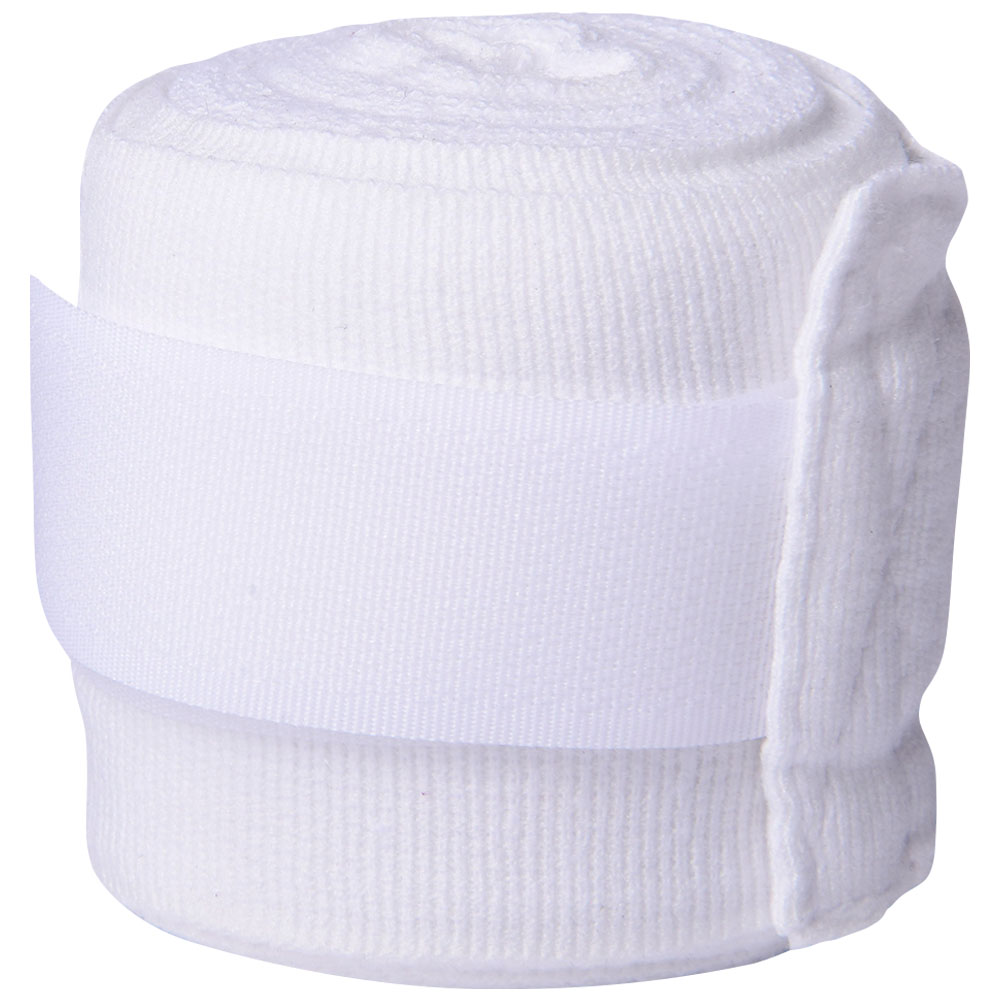 8 WEAPONS Hand Wraps, semi-elastic, 5 m, white