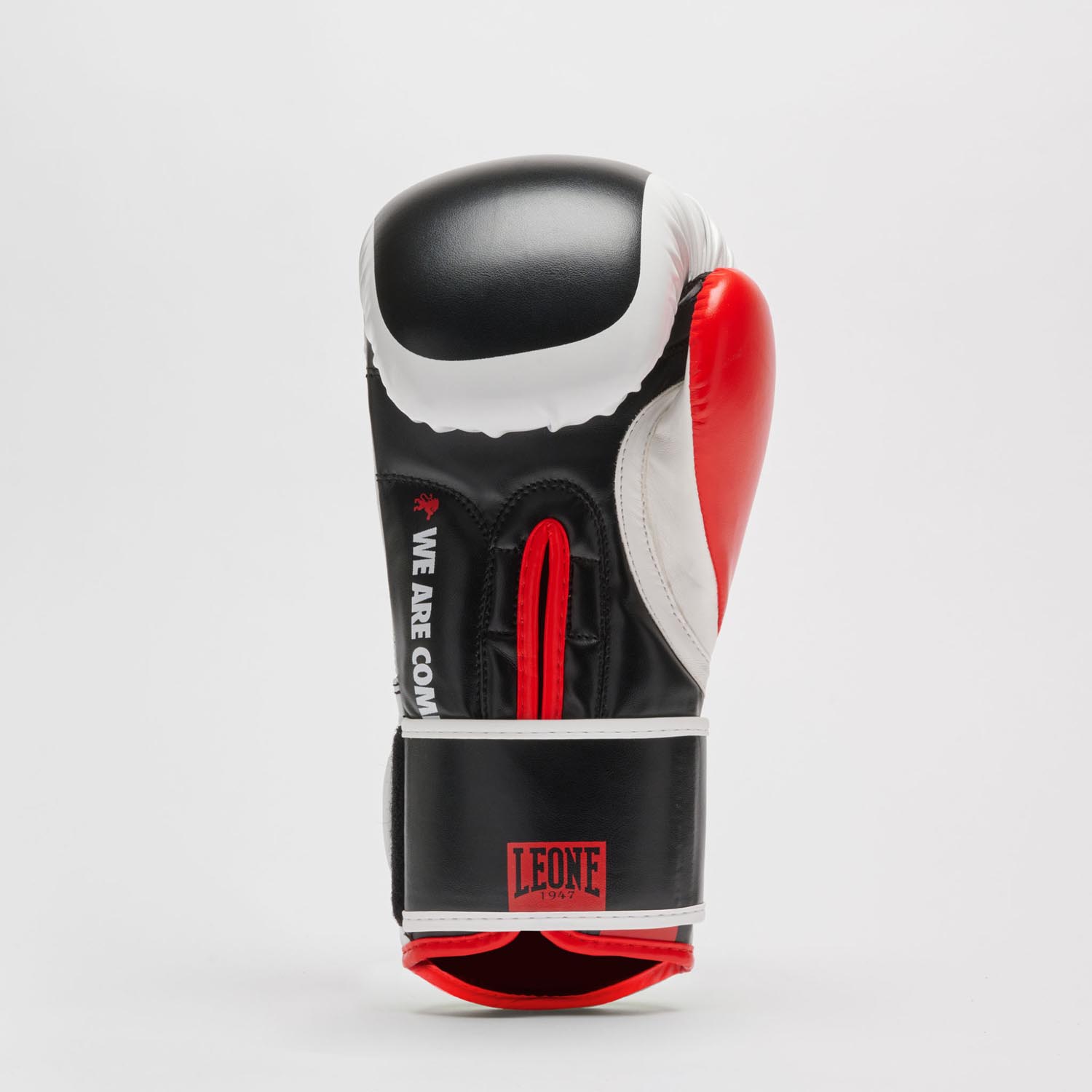 LEONE Boxing Gloves, Logo Wacs GN333, black, 10 Oz