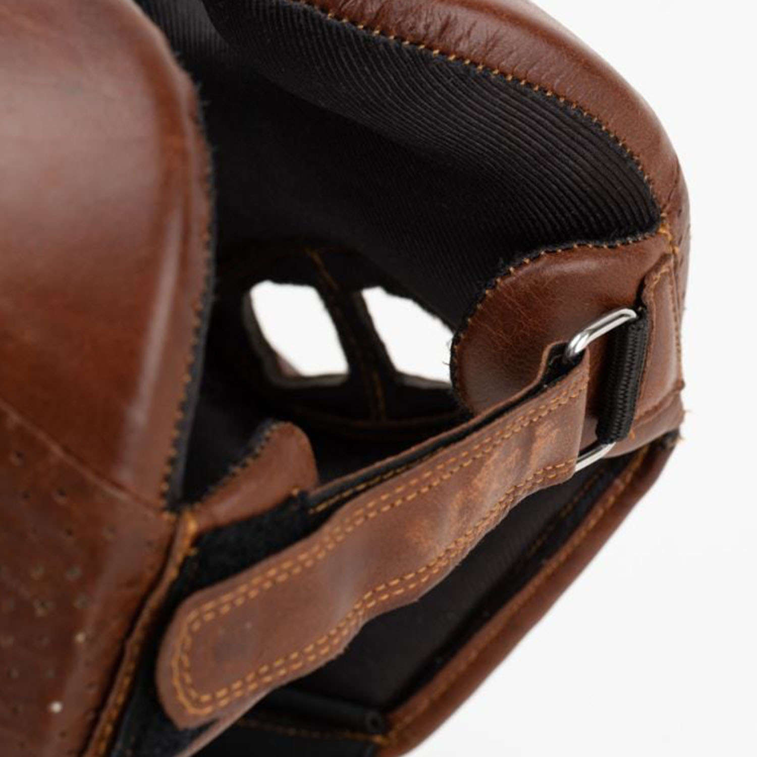 Everlast Kopfschutz, 1910 Vintage, braun, M/L