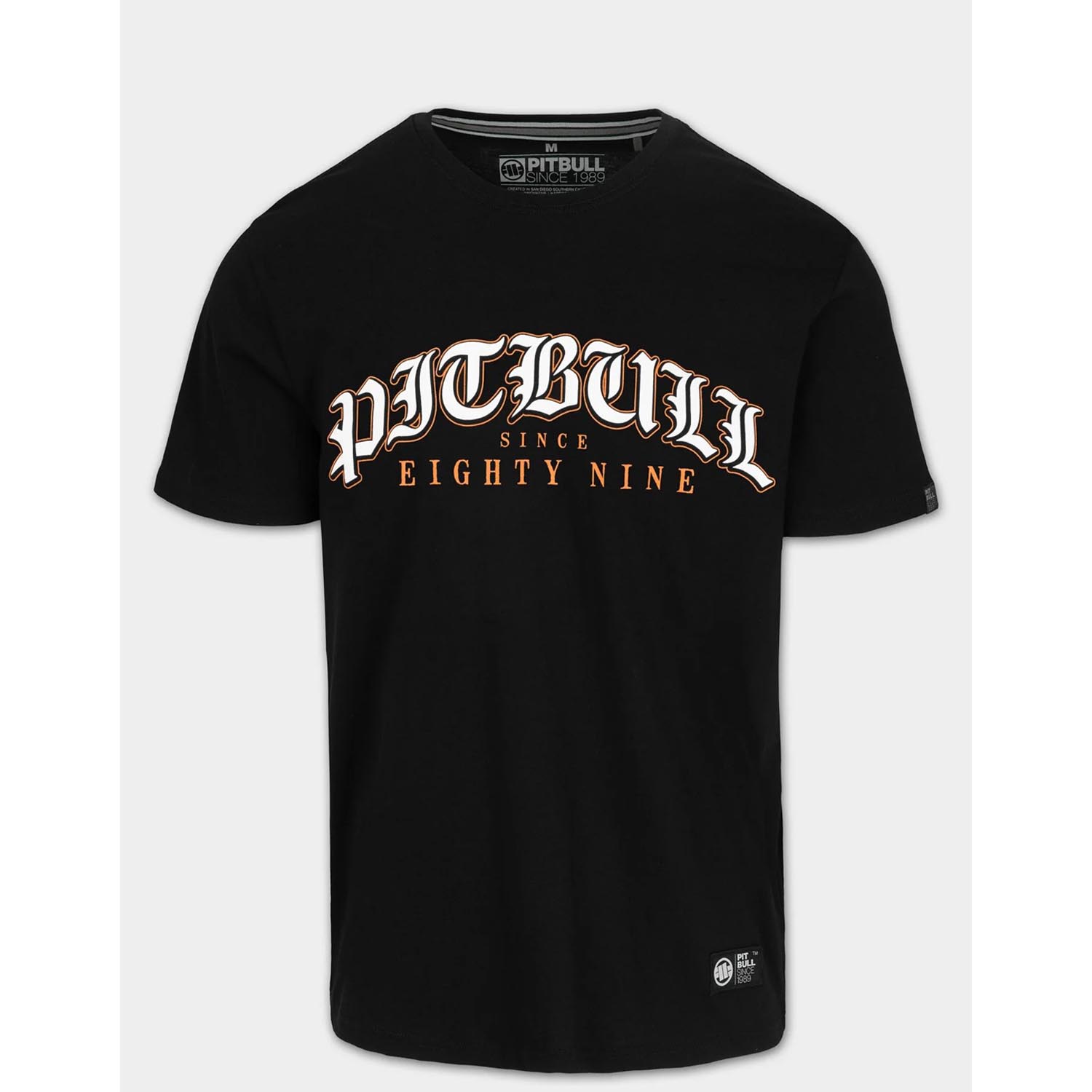 Pit Bull West Coast T-Shirt, Tattoo, black-orange, XXXL