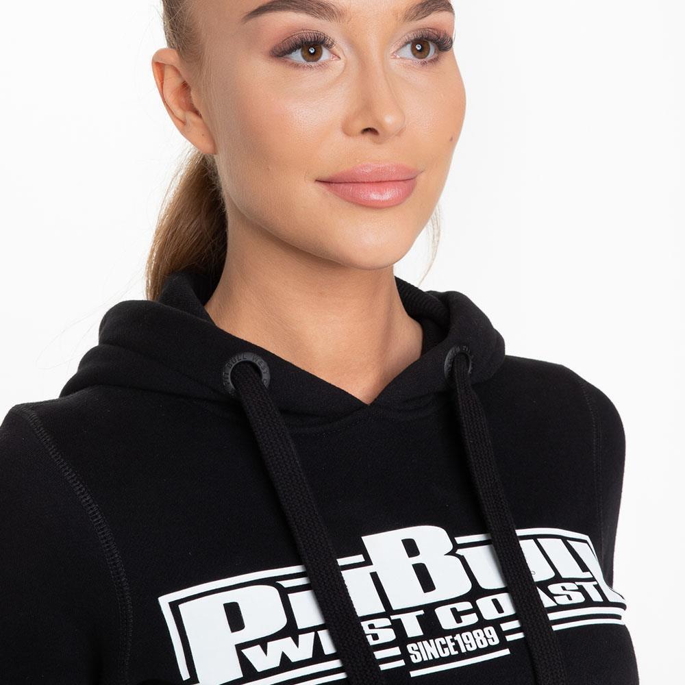 Pit Bull West Coast Hoody, Damen, Classic Boxing 2, schwarz, XS