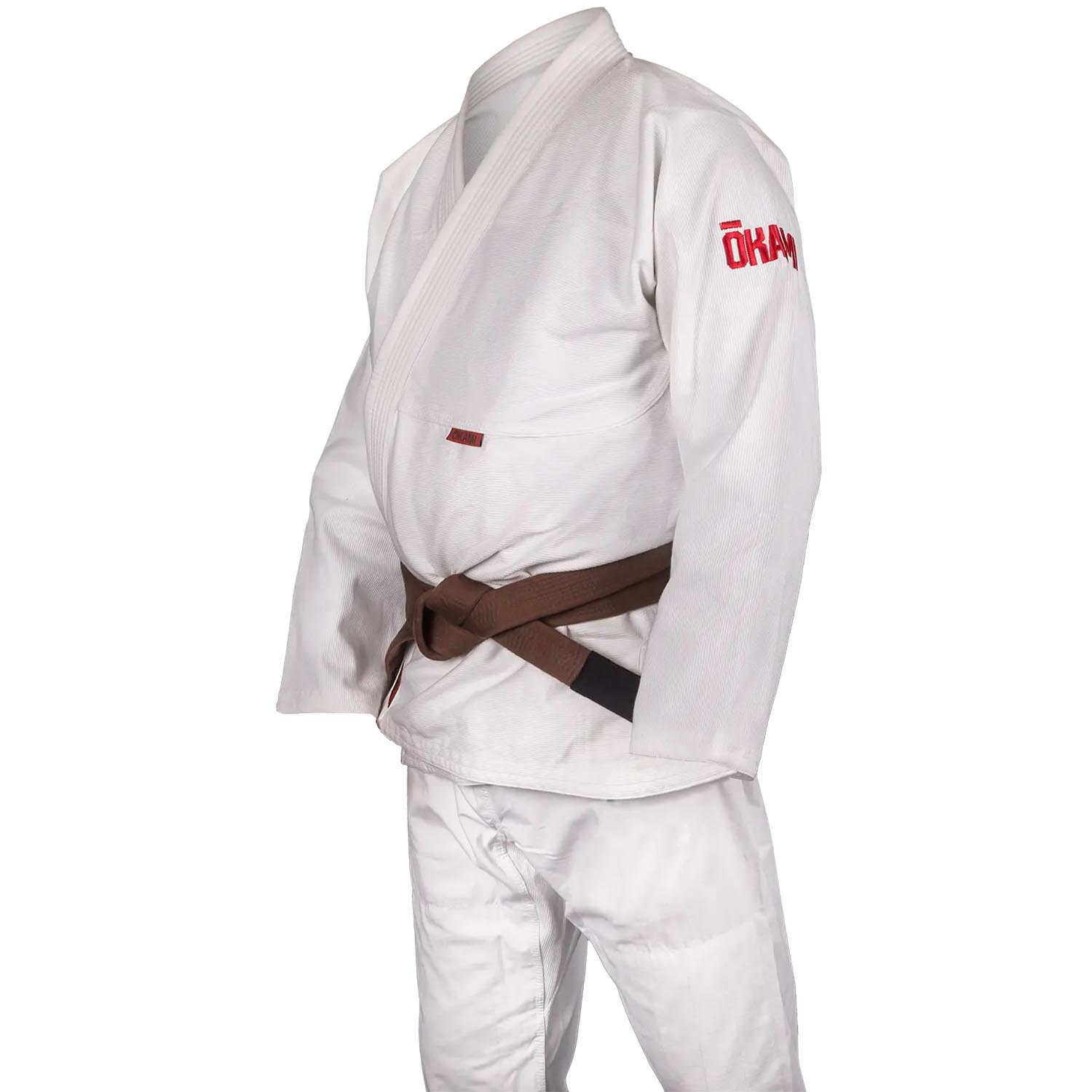 OKAMI BJJ GI, Hajimari, weiß, A4