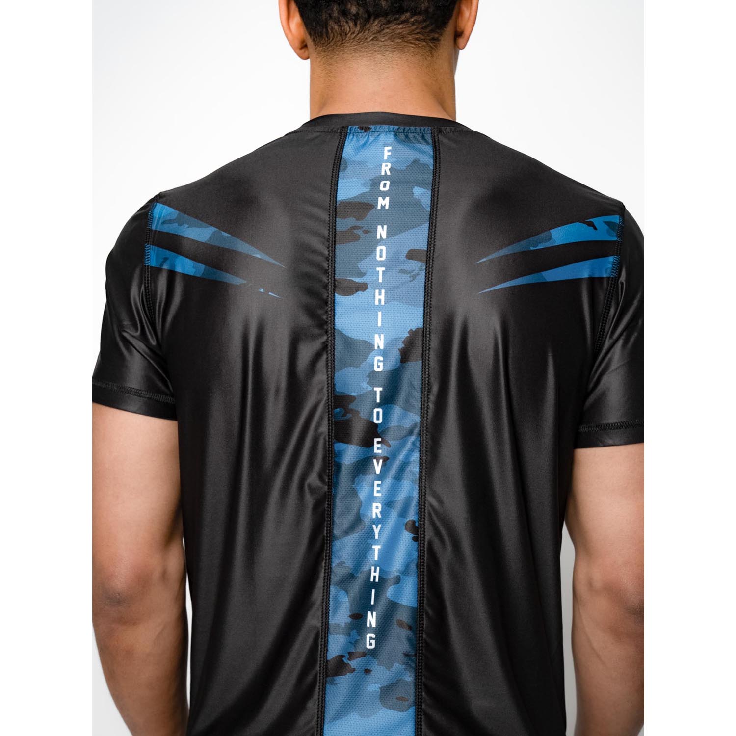 RINGLIFE Functional Shirt, Unit, black-blue camo, XXL