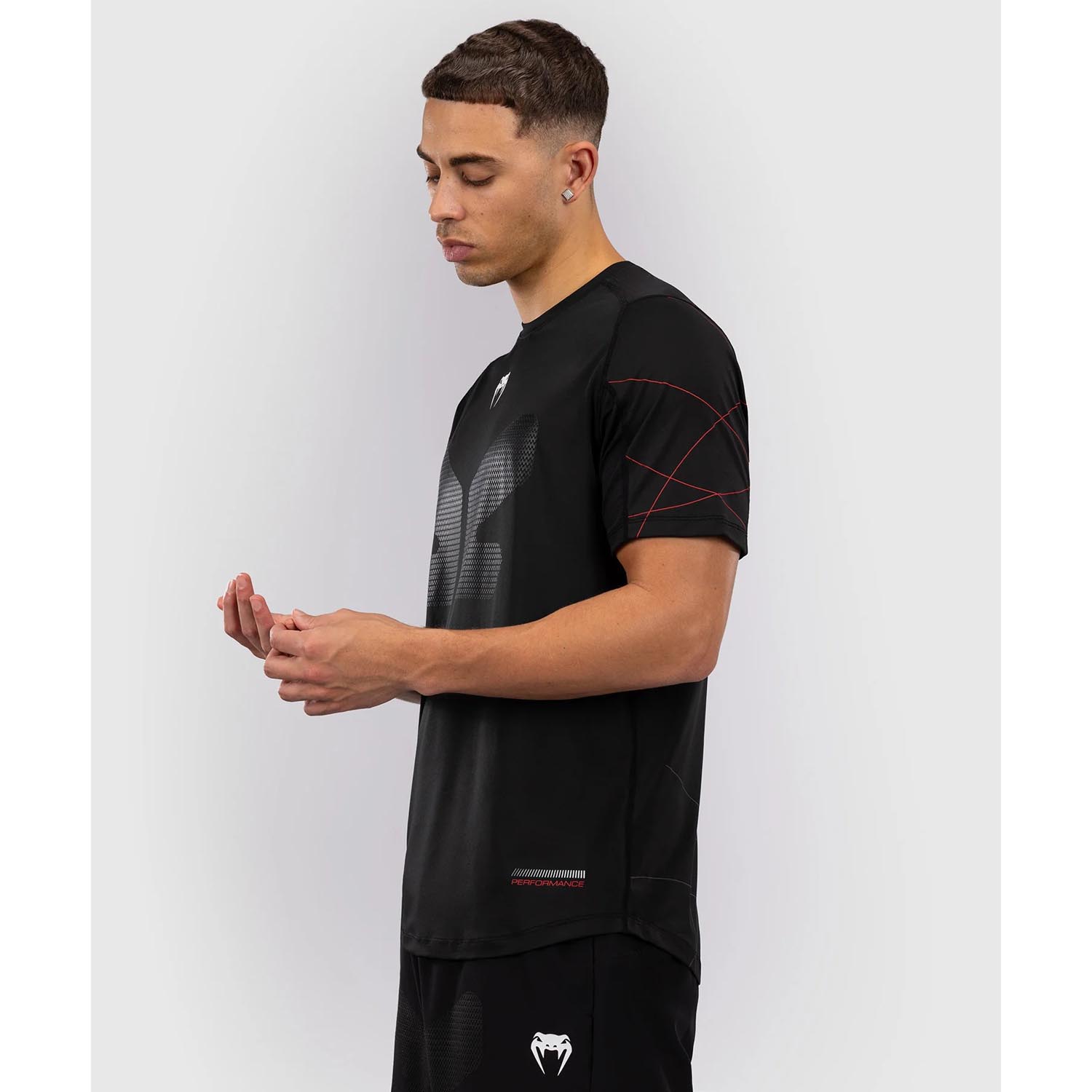 VENUM Dry Tech T-Shirt, Tactical XT, black-red, XXL