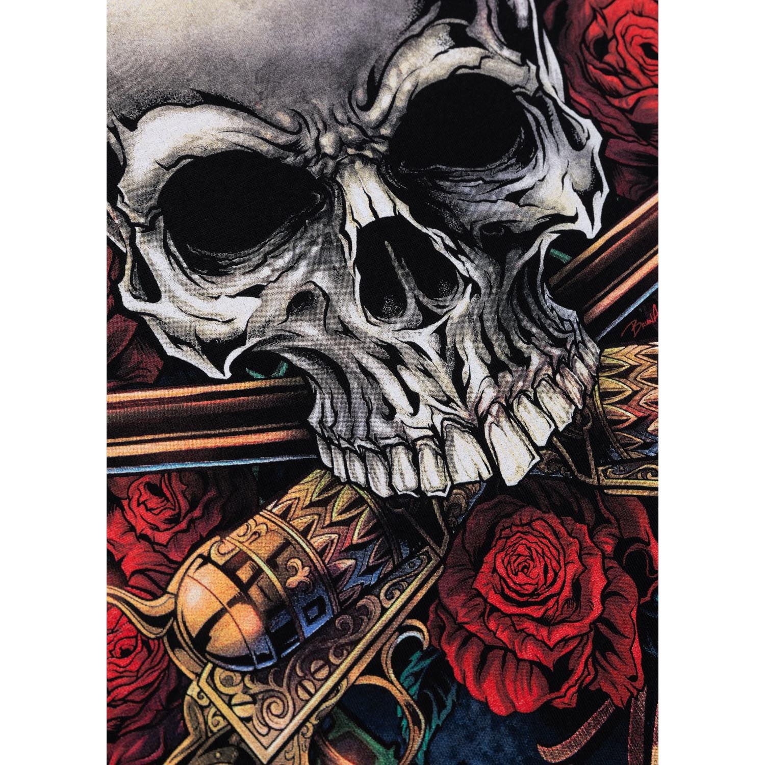 Pit Bull West Coast T-Shirt, Santa Muerte, black, XXXL