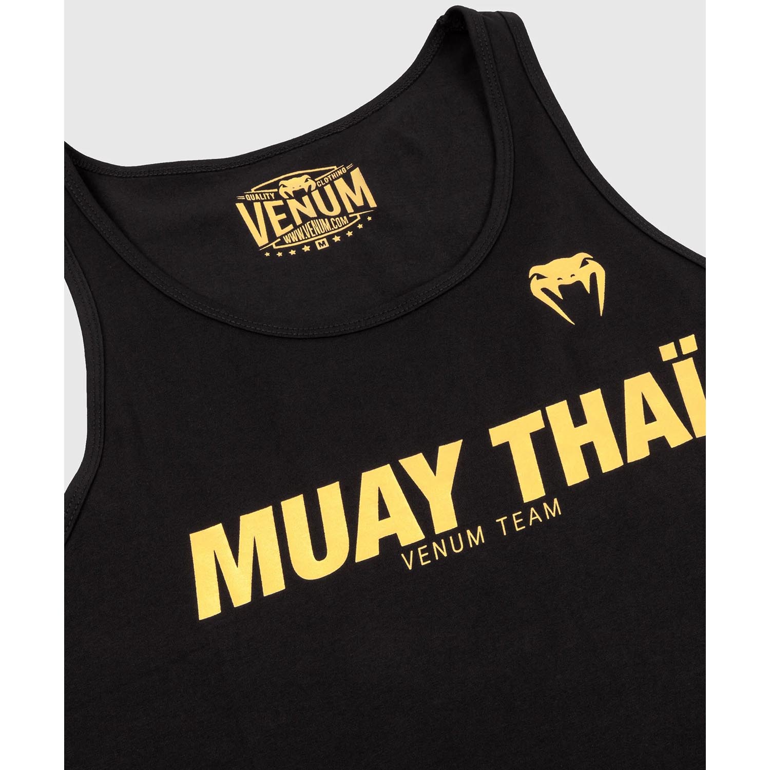 VENUM Tank Top, VT Muay Thai, black-gold, XXL