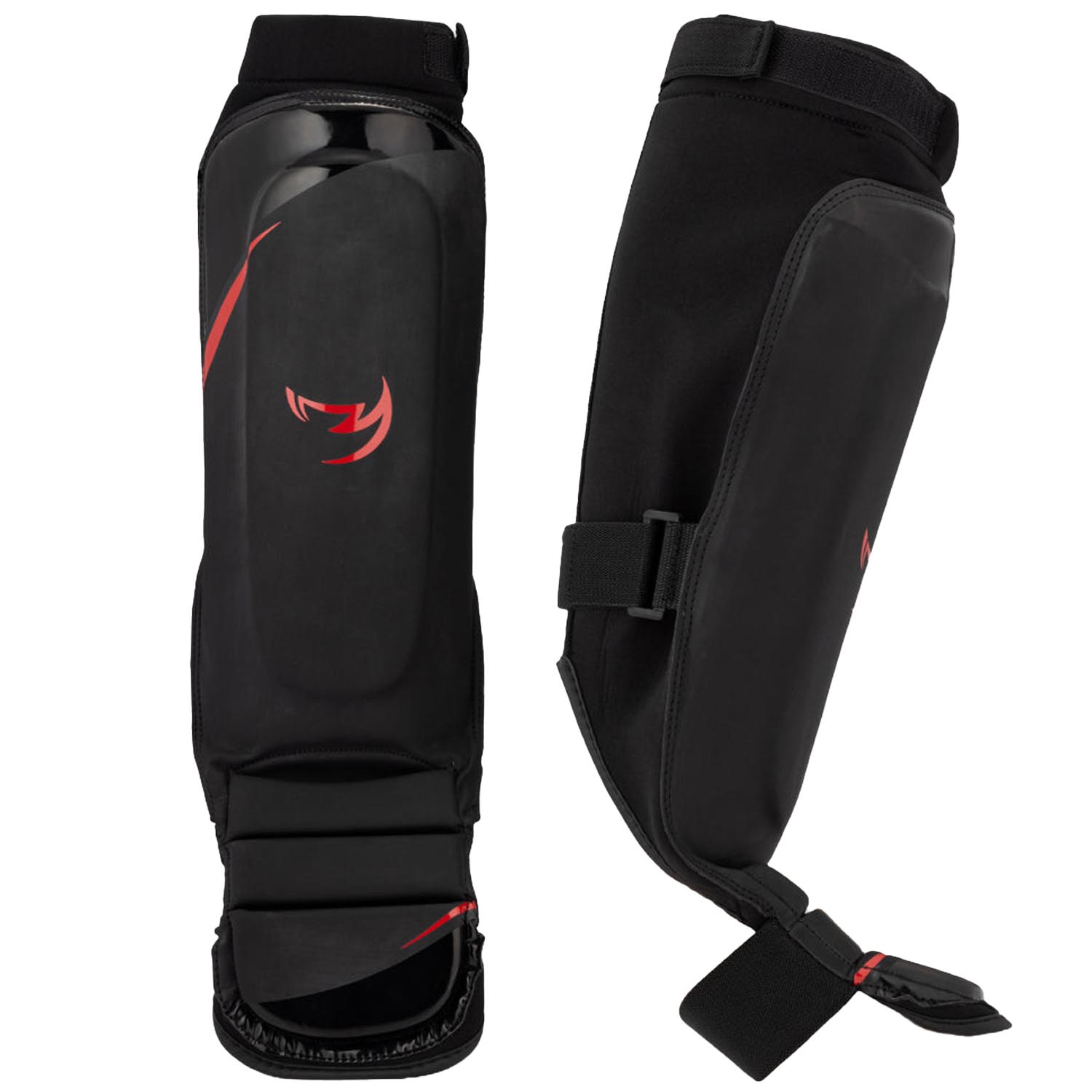 Fumetsu Shin Guard, MMA Ghost S3, black-red