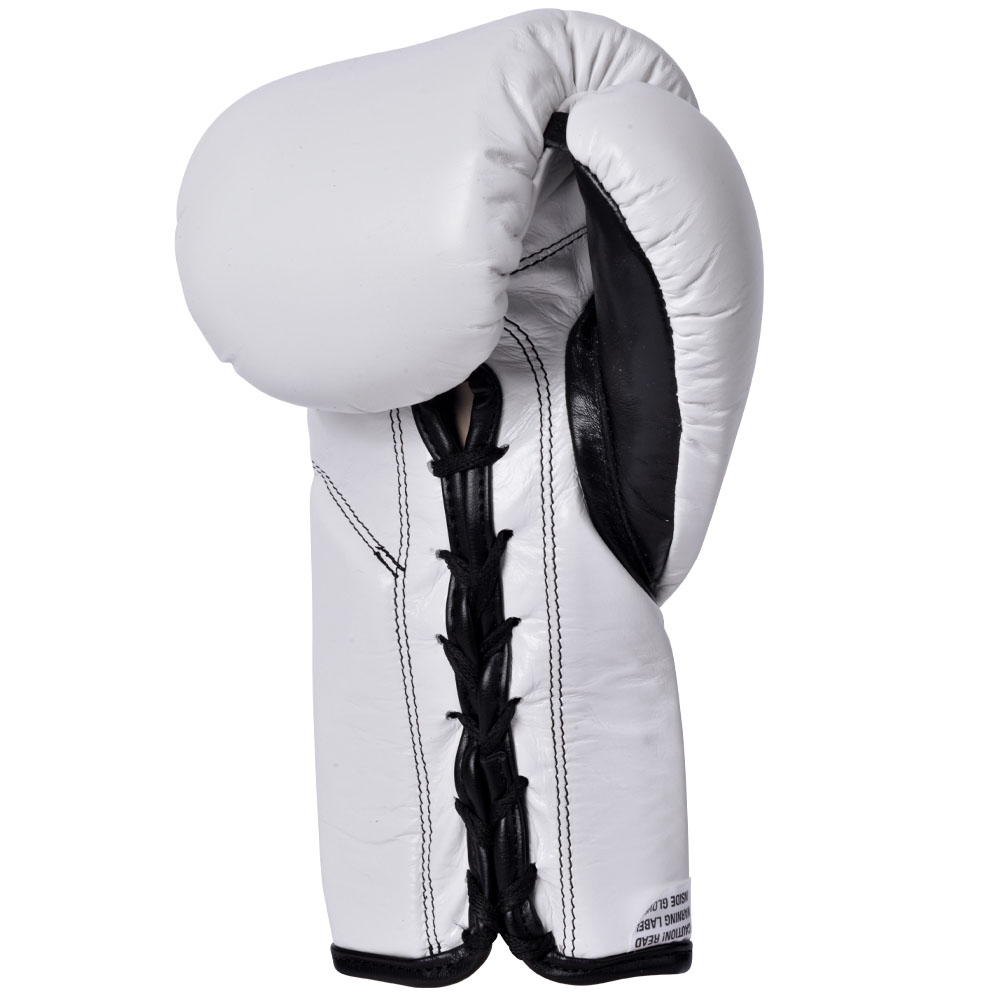 Cleto Reyes Boxing Gloves, Traditional Contest, white, 10 Oz