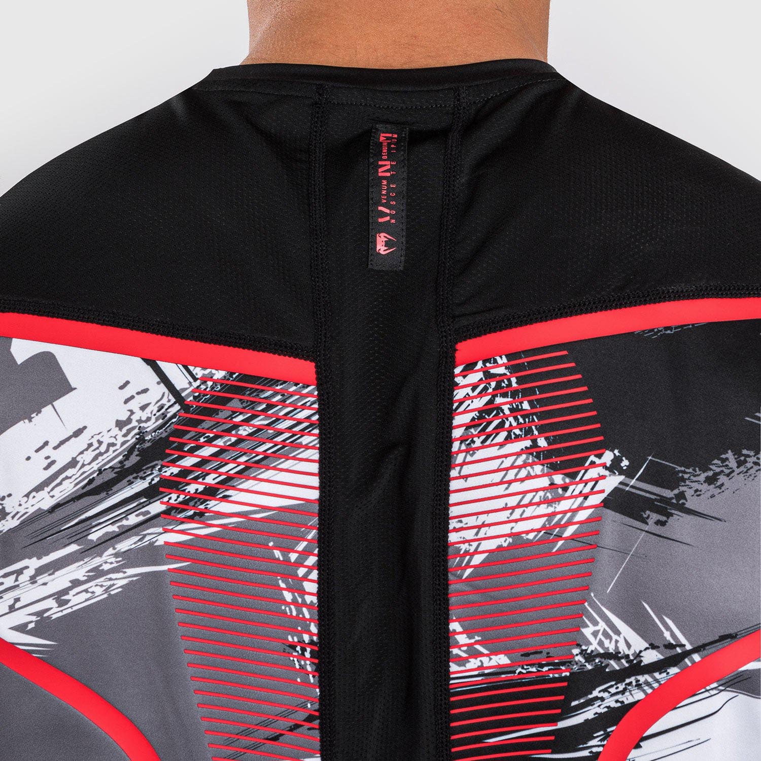VENUM Dry Tech T-Shirt, Electron 3.0, grau-rot, S