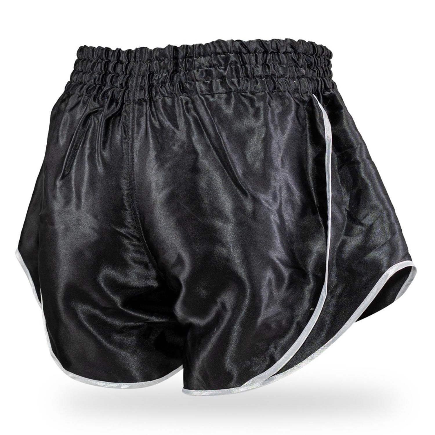 Booster Muay Thai Shorts, Retro Slugger 3, schwarz XL
