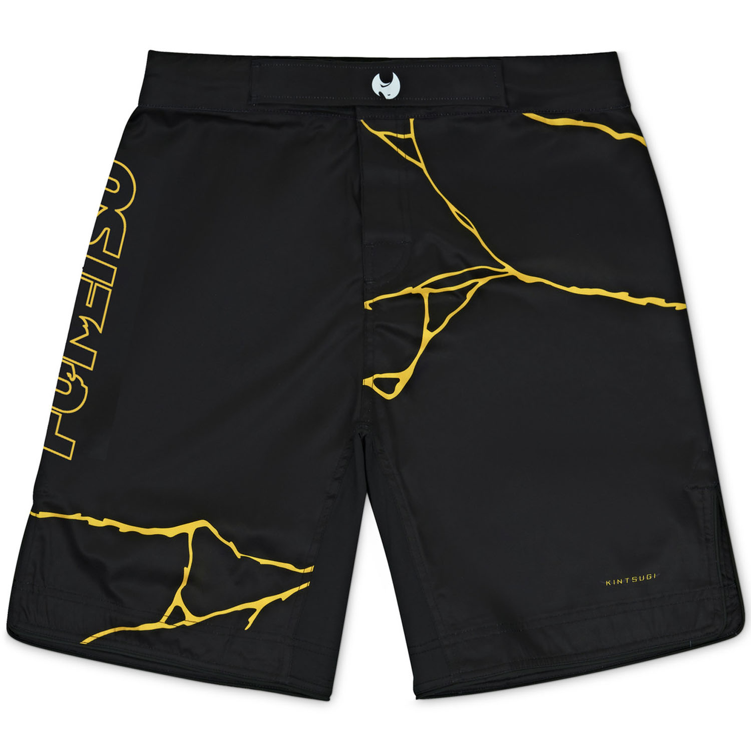 Fumetsu MMA Fight Shorts, Kintsugi, schwarz-gold, S