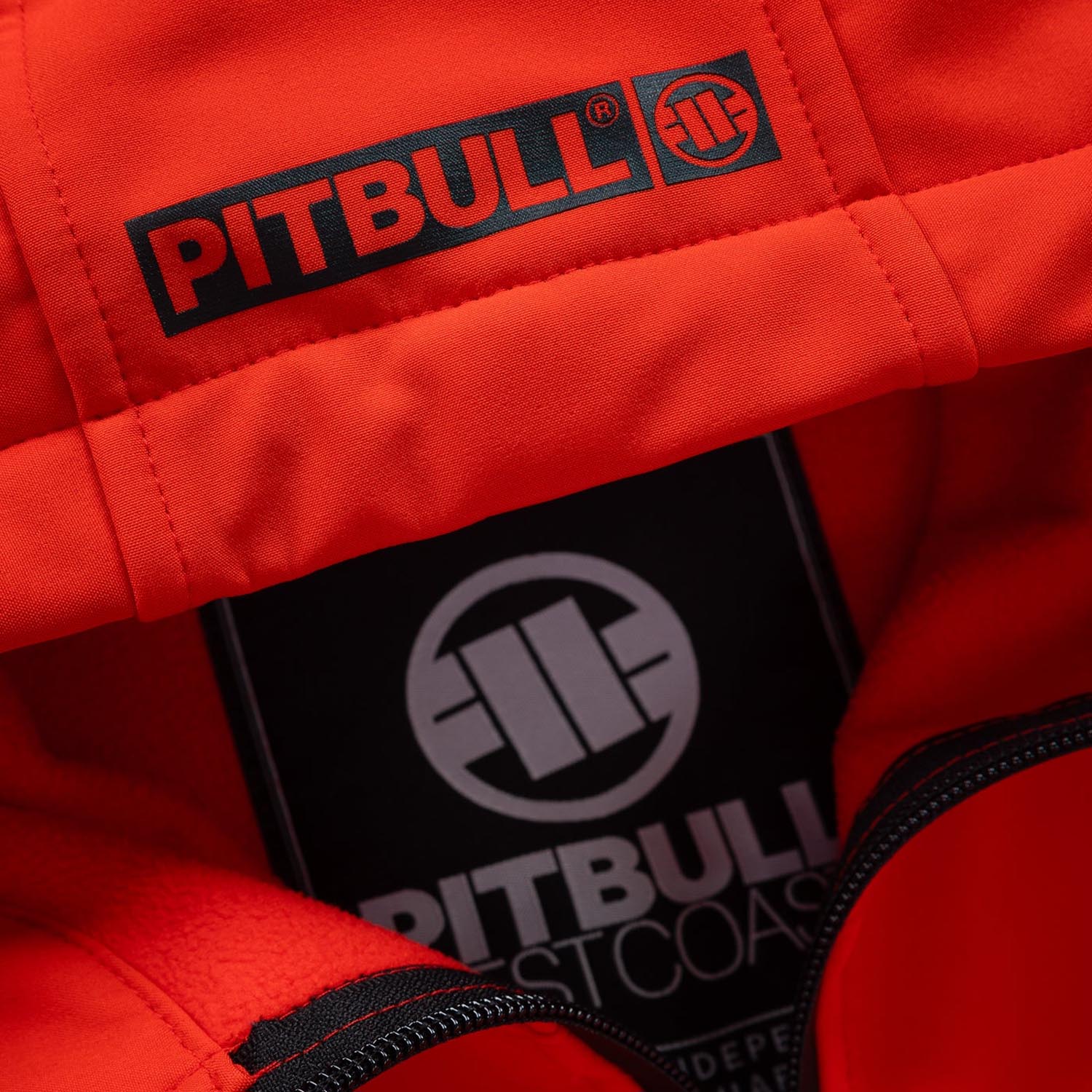 Pit Bull West Coast Softshell Jacke, Midway 2, rot, M