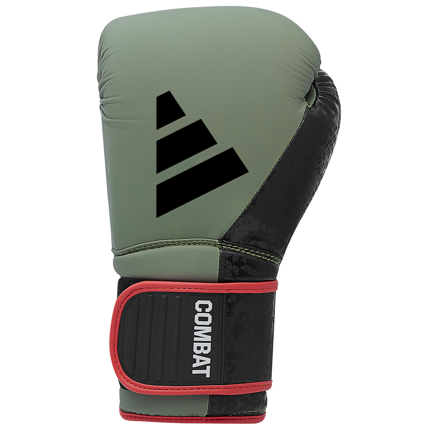 adidas Boxhandschuhe, Combat 50, olive-schwarz, 14 Oz