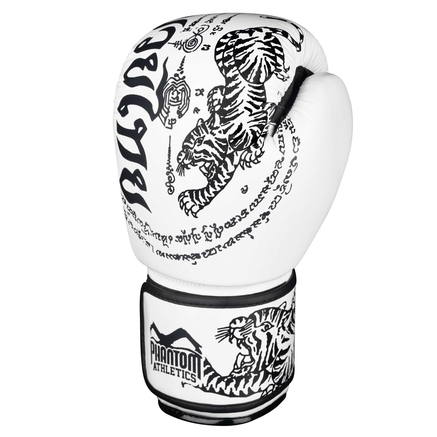 Phantom Athletics Boxing Gloves, Muay Thai, white, 14 Oz