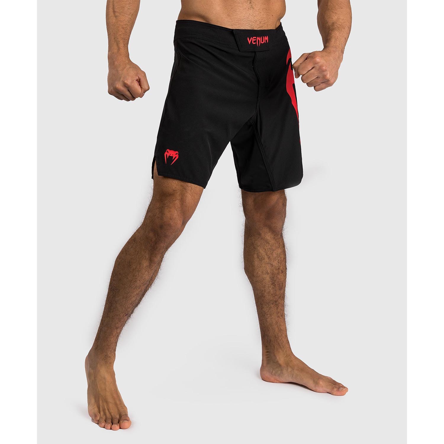 VENUM MMA Fight Shorts, Light 5.0, black-red, S