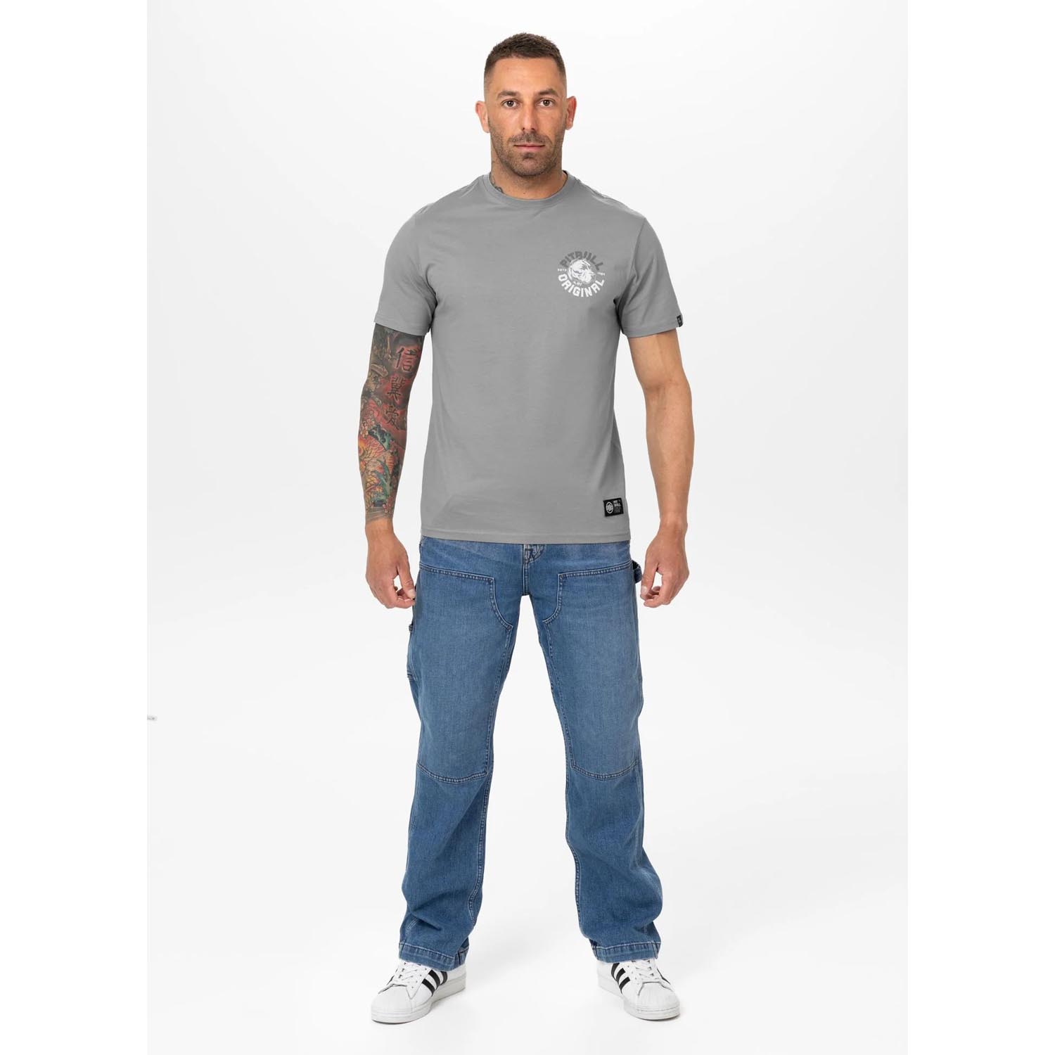 Pit Bull West Coast, T-Shirt, Dog, SD, grey, XXXL