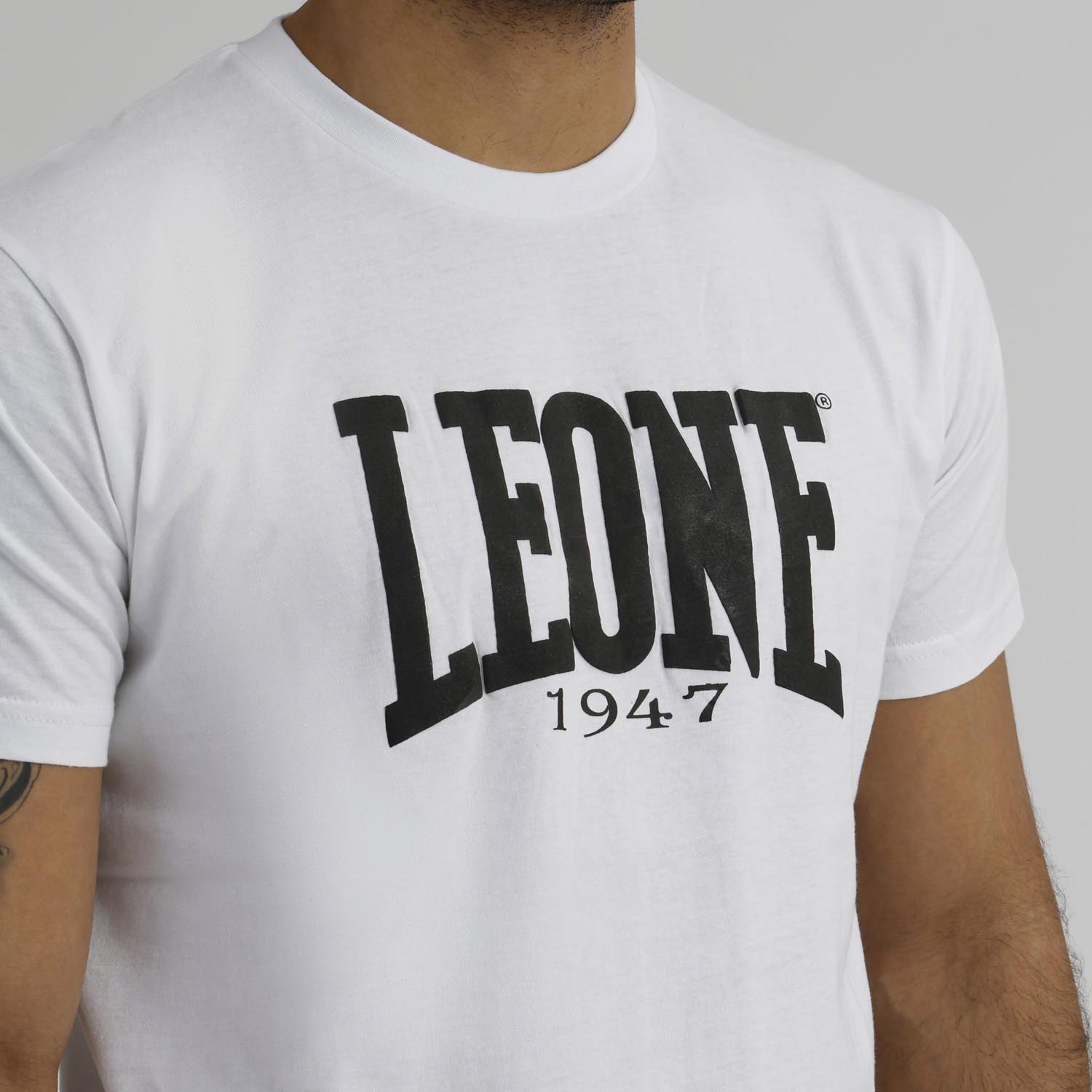 LEONE T-Shirt, Boxing, white-black, M