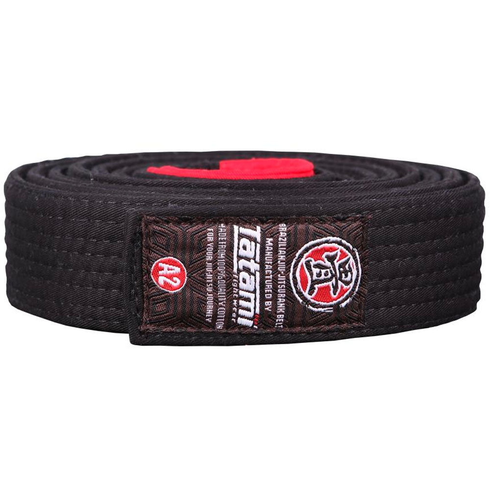 Tatami BJJ Gürtel, Rank Belt, black, A3