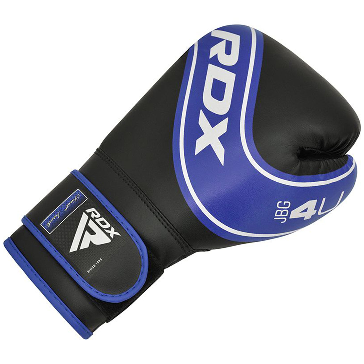 RDX Boxhandschuhe, Kinder, 4B, schwarz-blau, 4 Oz