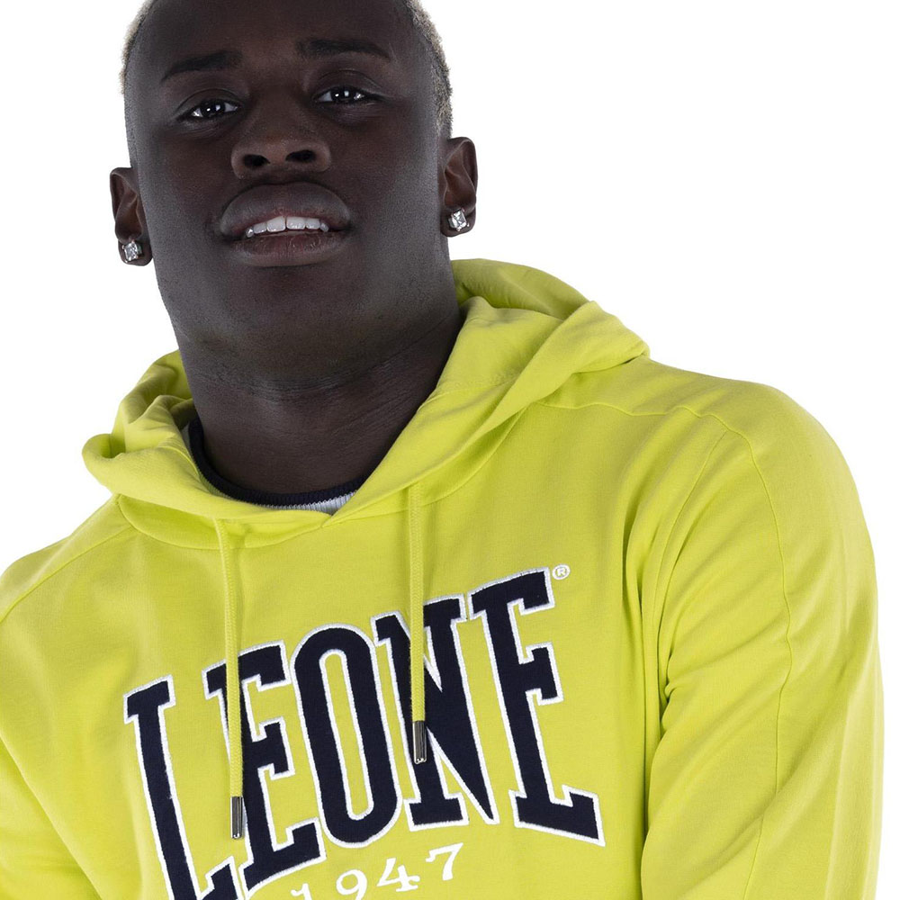 LEONE Hoody, Sporty, neon yellow, S