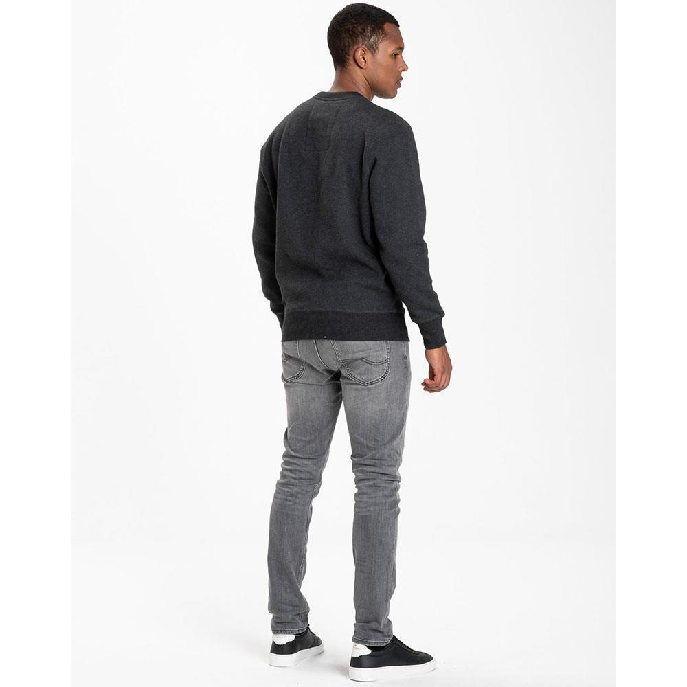 Pit Bull West Coast Pullover, Small Logo, dark-grey, S