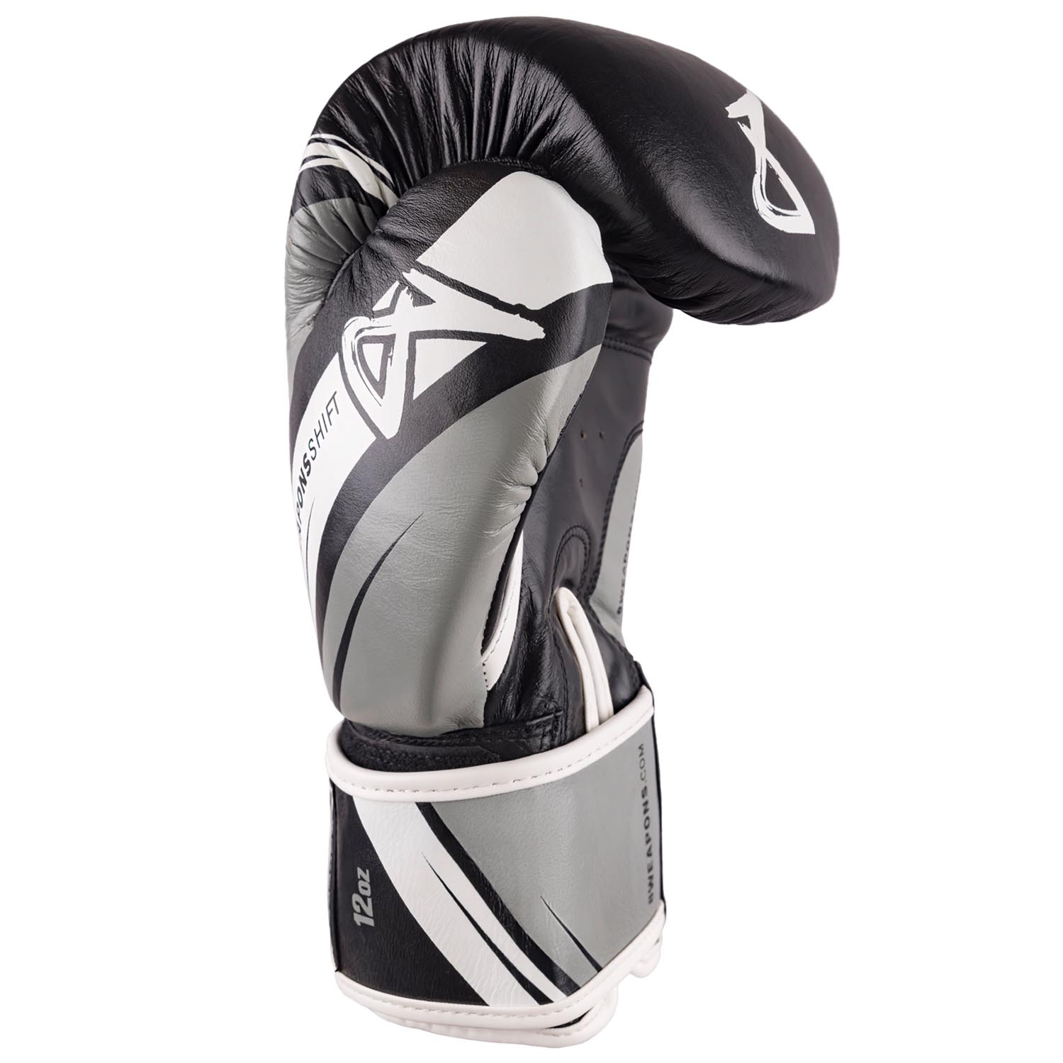 8 WEAPONS Boxing Gloves, Shift, black-white, 16 Oz