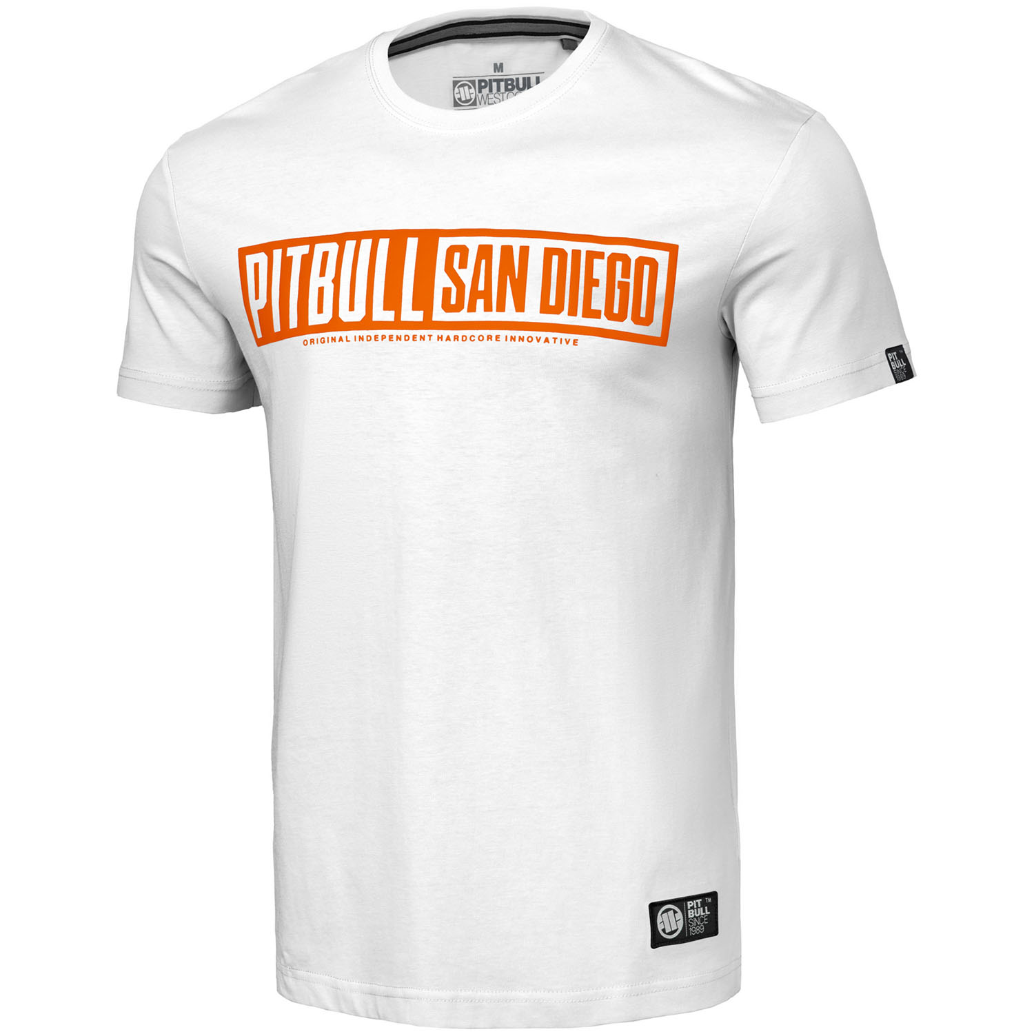 Pit Bull West Coast T-Shirt, Eighty Nine Dog, white, L