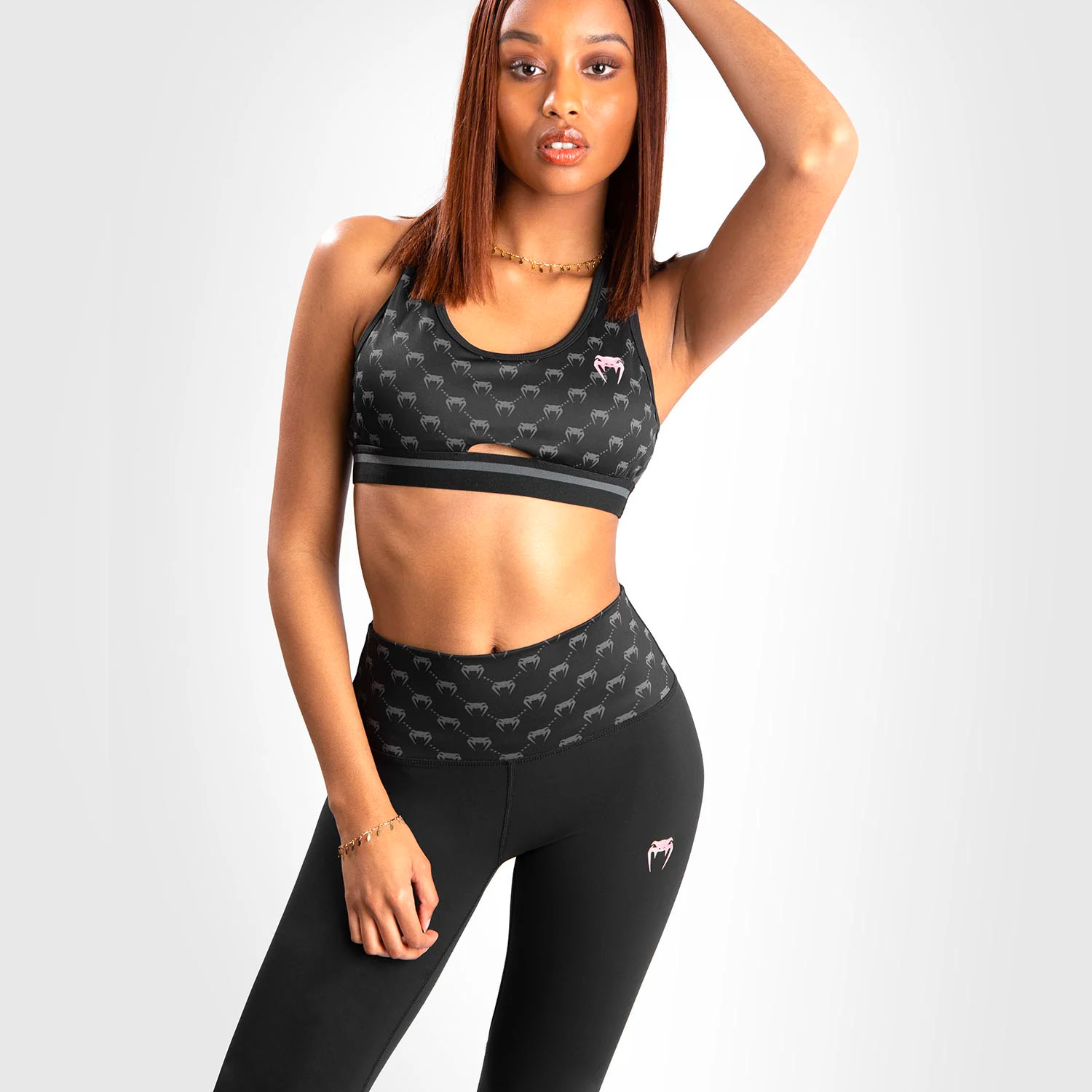 VENUM Leggings, Damen, Monogram, schwarz, XS