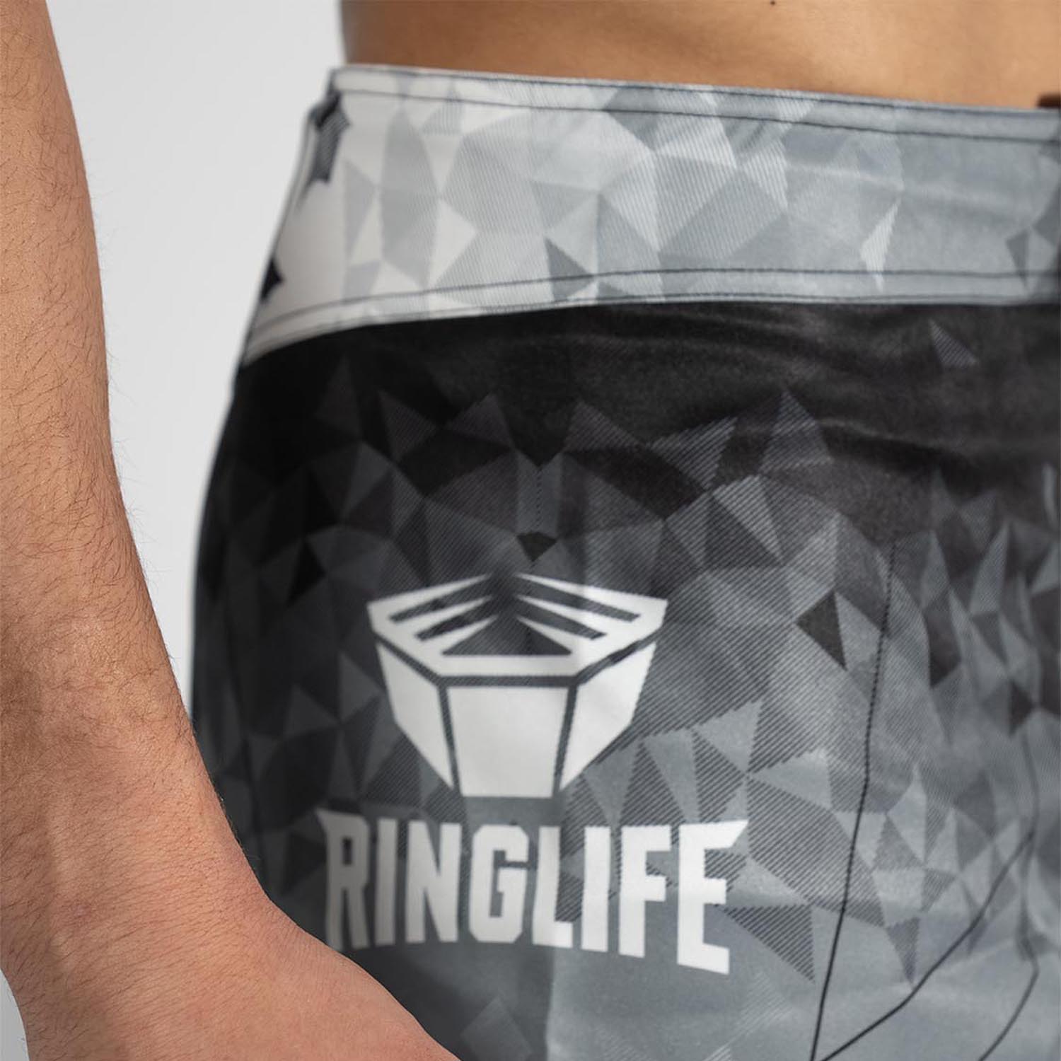 RINGLIFE MMA Shorts - Transition black-white XS