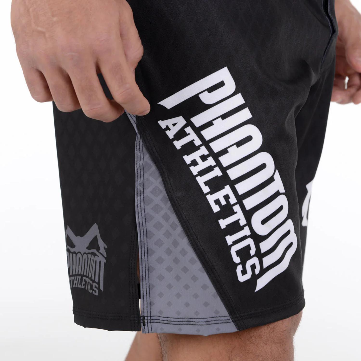 Phantom Athletics, MMA Fight Shorts, Storm Nitro, black-grey, XXL