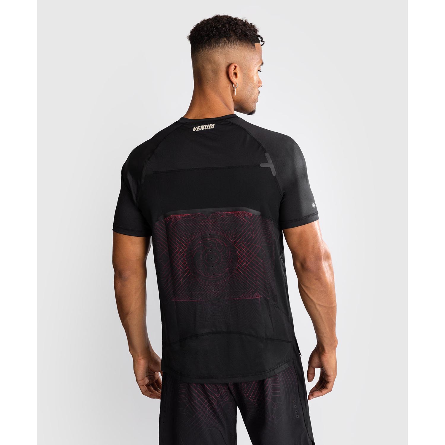 VENUM Dry Tech T-Shirt, G-Fit Air, schwarz-rot, XXL