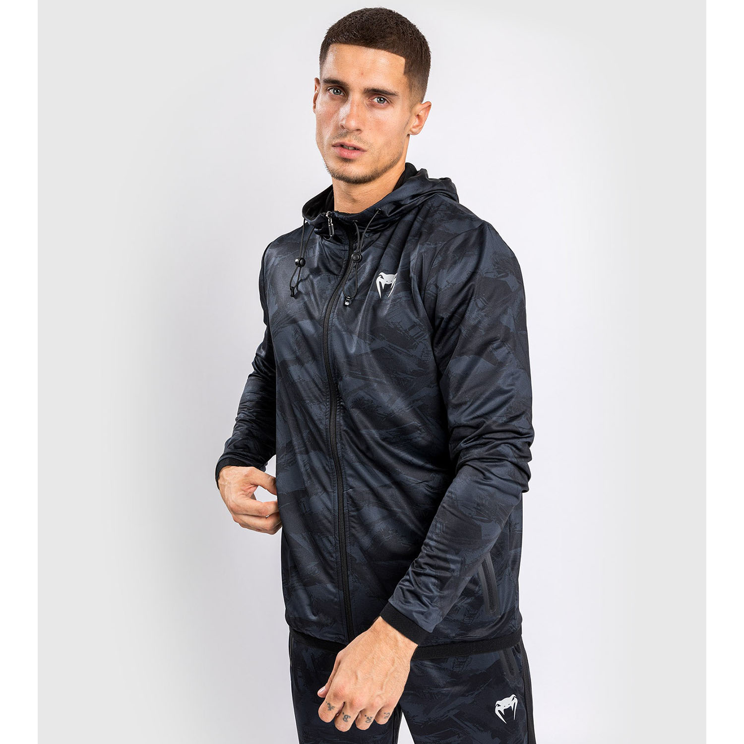 VENUM Zip Hoody, Electron 3, schwarz, XL