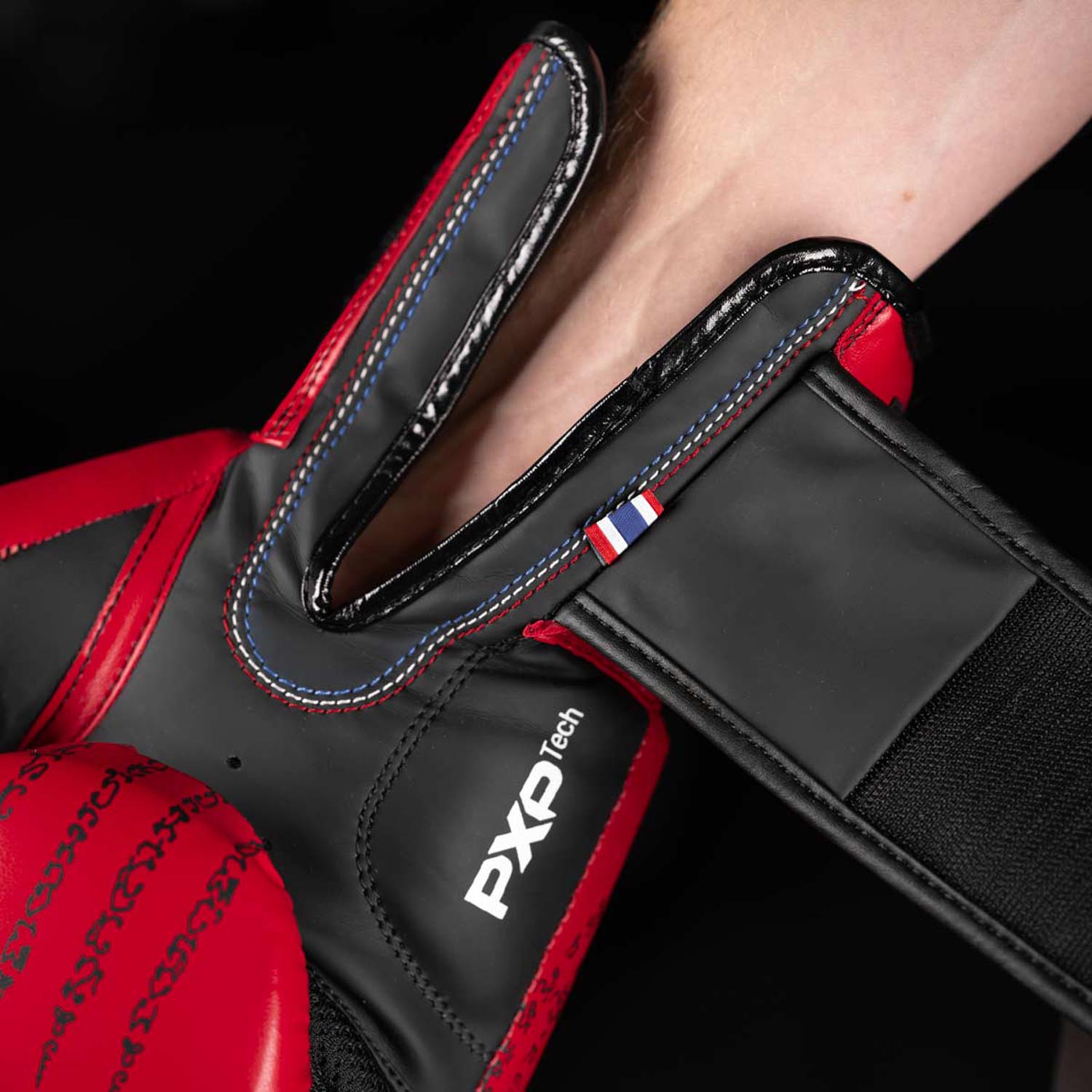 Phantom Athletics Boxing Gloves, Muay Thai, red, 16 Oz