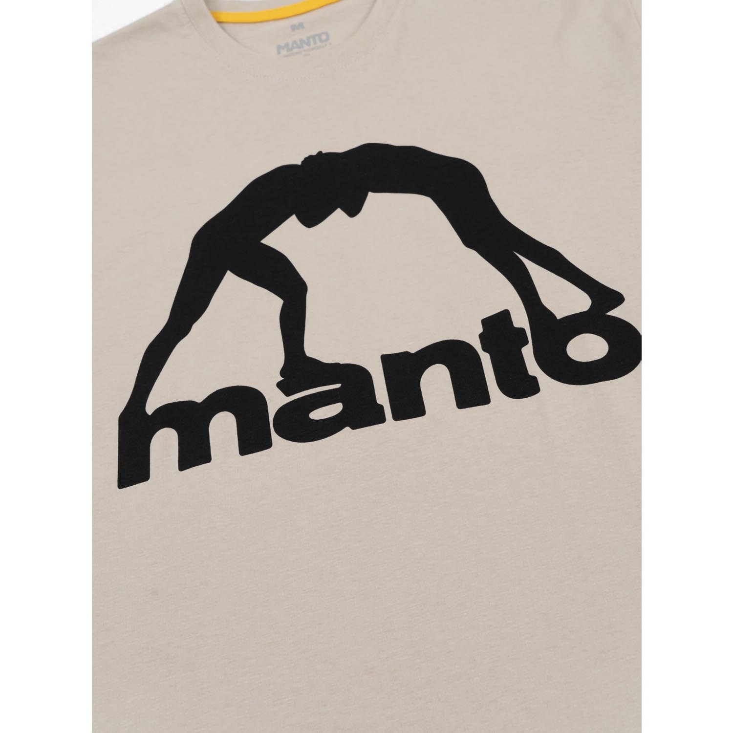 MANTO T-Shirt, Vibe 25, beige-black, XXL